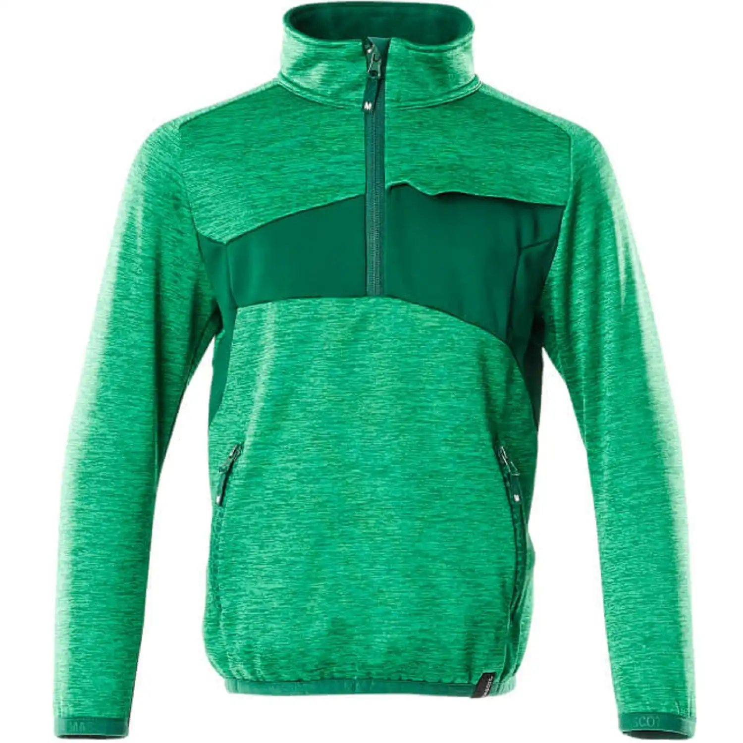 Kinder Fleecepullover "ACCELERATE" in grasgrün/grün, 104 - Bild 1