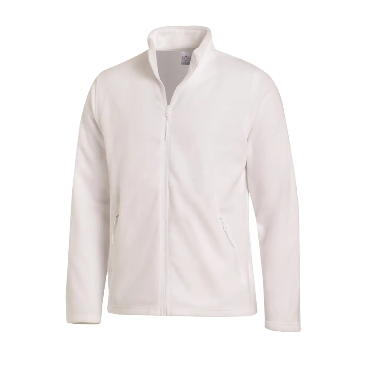 Herren-Fleecejacke "12/2665" in XL, Weiß - Bild 1