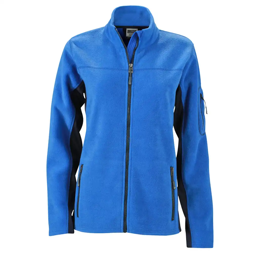 Damen Fleecejacke "JN841" in royal/navy, 3XL - Bild 1