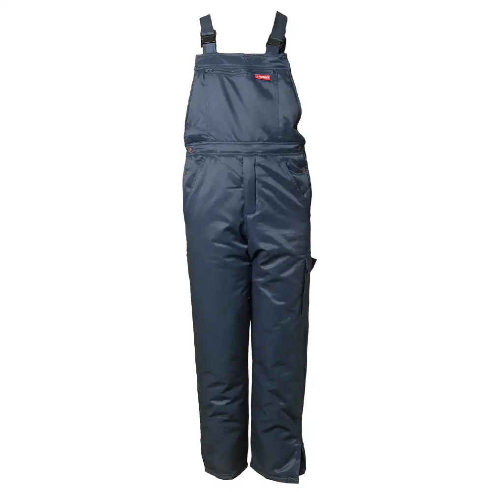 Winter-Piloten Latzhose "GLETSCHER" in marine, XL - Thumbnail 1