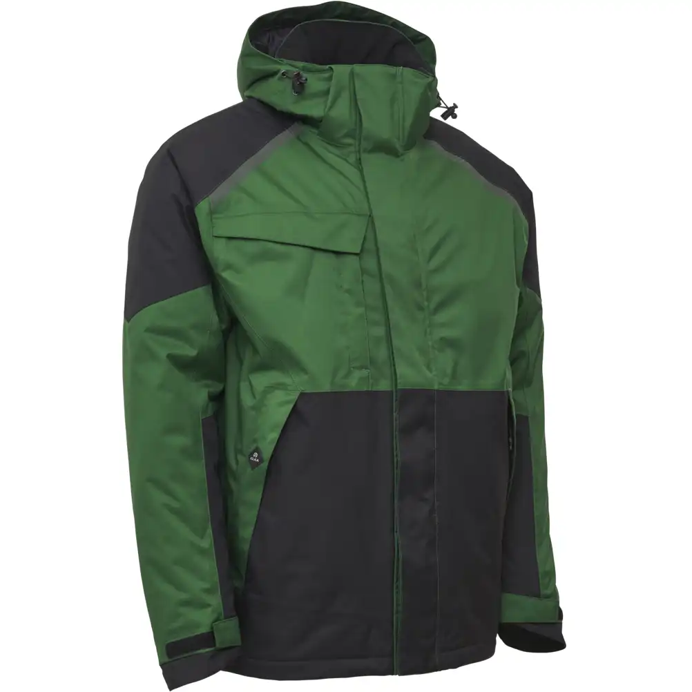 Stretch Winterjacke "186100" Working Xtreme in green/black, XXL - Thumbnail 1