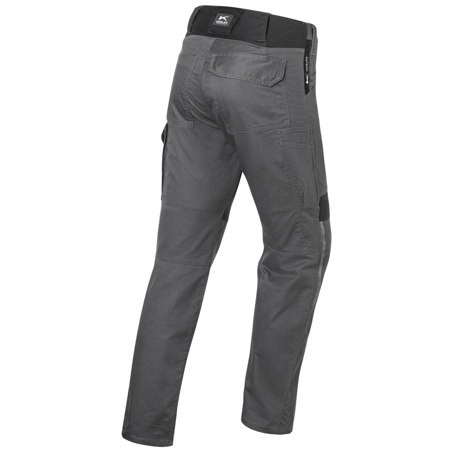 Stretch-Bundhose "REFORCE" in dunkelgrau/schwarz, 48 - Thumbnail 2