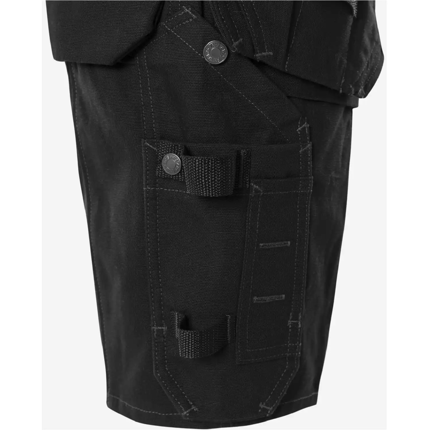 Stretch Handwerkershorts "2532 GCYD" Alnaryd schwarz in C56 - Thumbnail 5