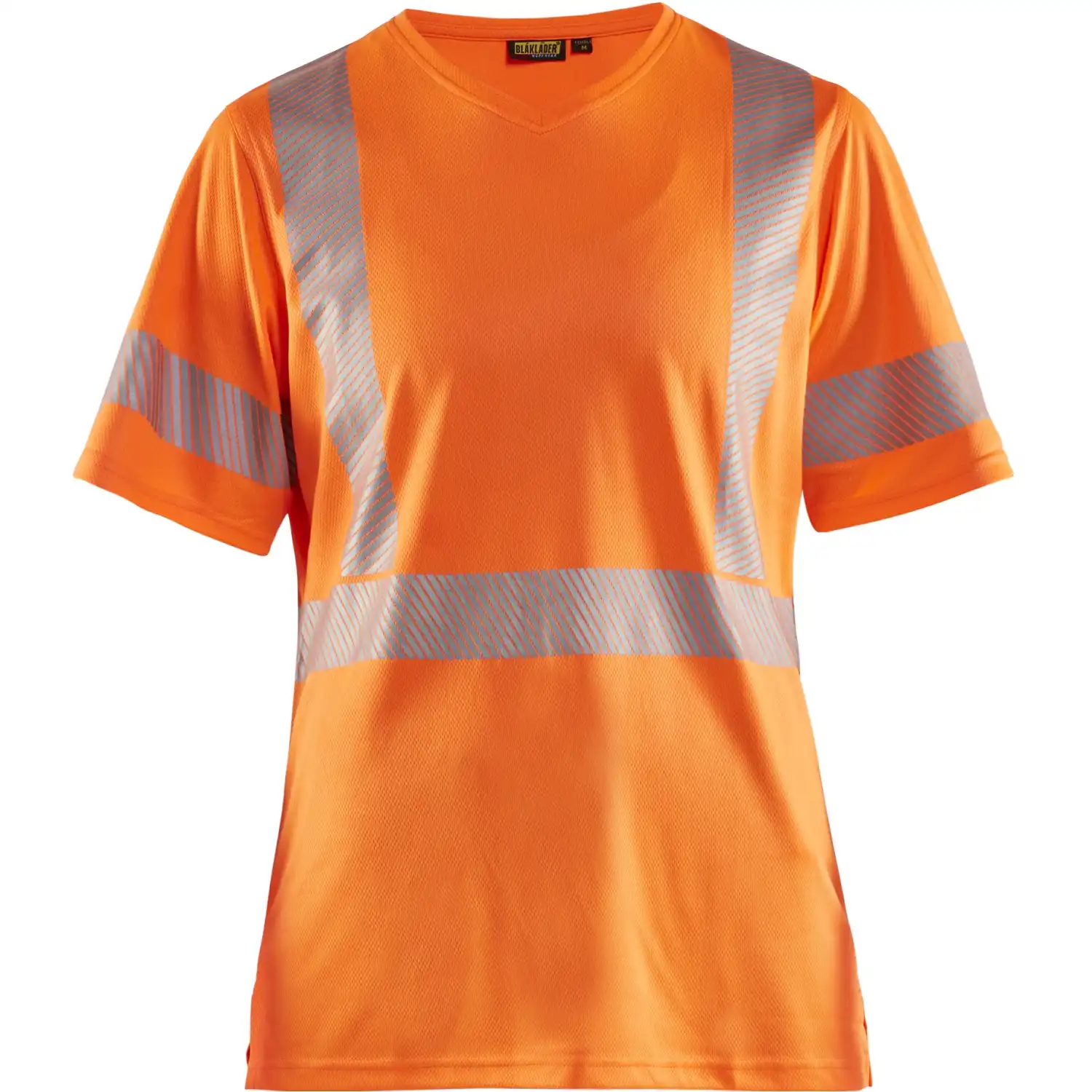 Damen Warnschutz T-Shirt mit UV-Schutz "3336" in Orange, 3XL - Thumbnail 1