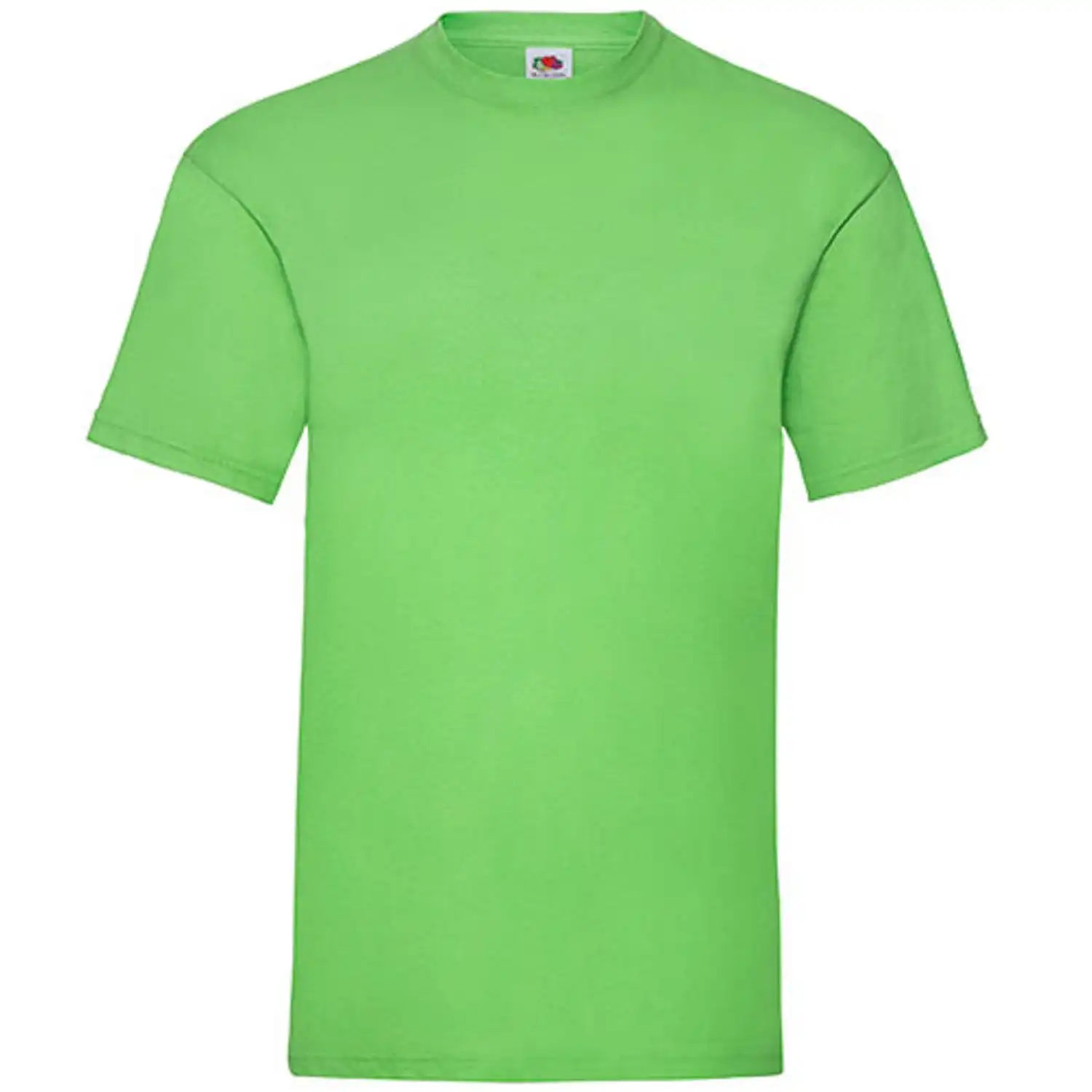 T-Shirt "F140" 100% Baumwolle Valueweight in lime, L - Bild 1