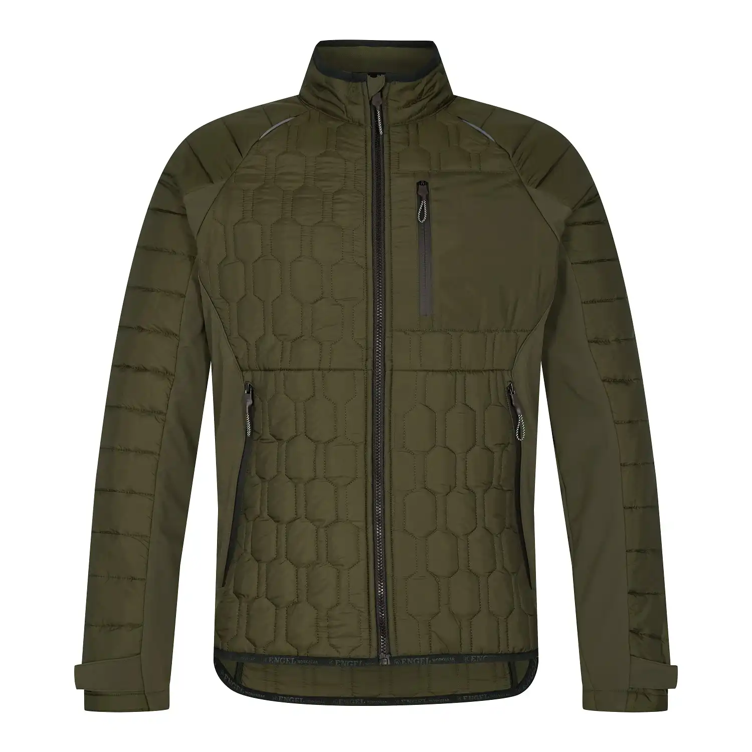 Steppjacke "1371-604" X-treme in forest green, M - Thumbnail 1