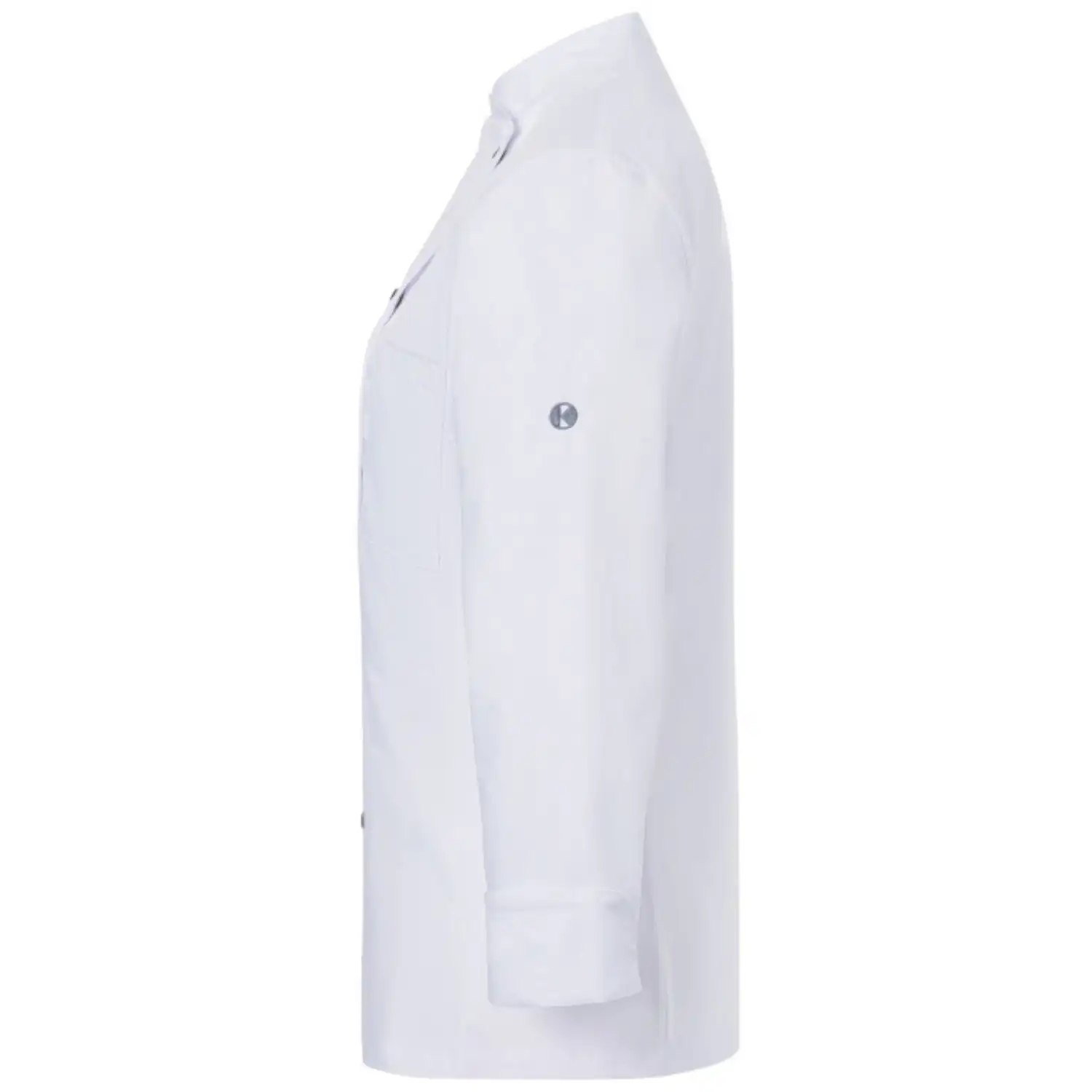 Damen Kochjacke Larissa "JF 3" in 48, Weiß - Thumbnail 3