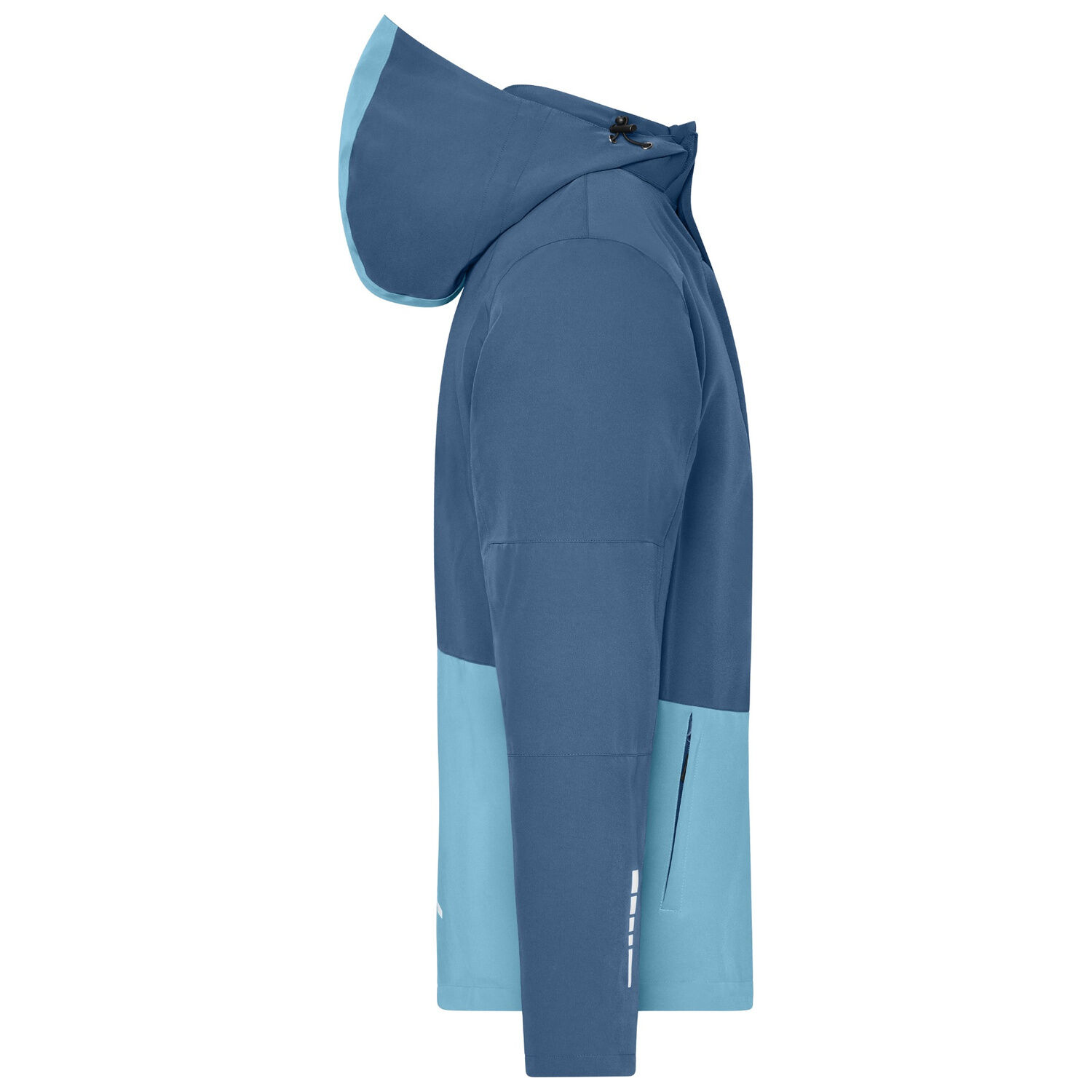 Hardshell Regenjacke "JN1878" in Blau, L - Thumbnail 2