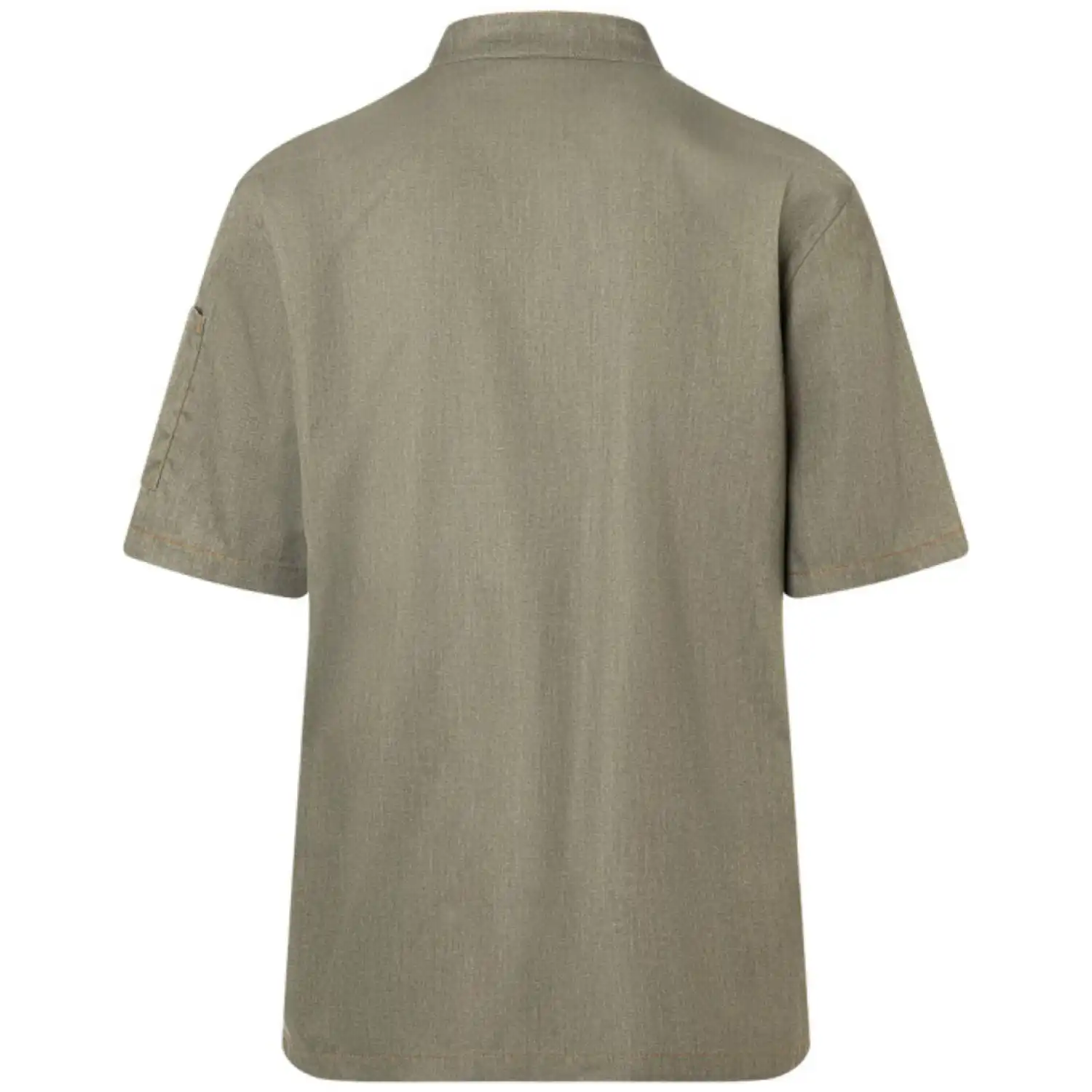 Herren Kochjacke Jeans "JM 32" in 46, vintage moosgrün - Thumbnail 2