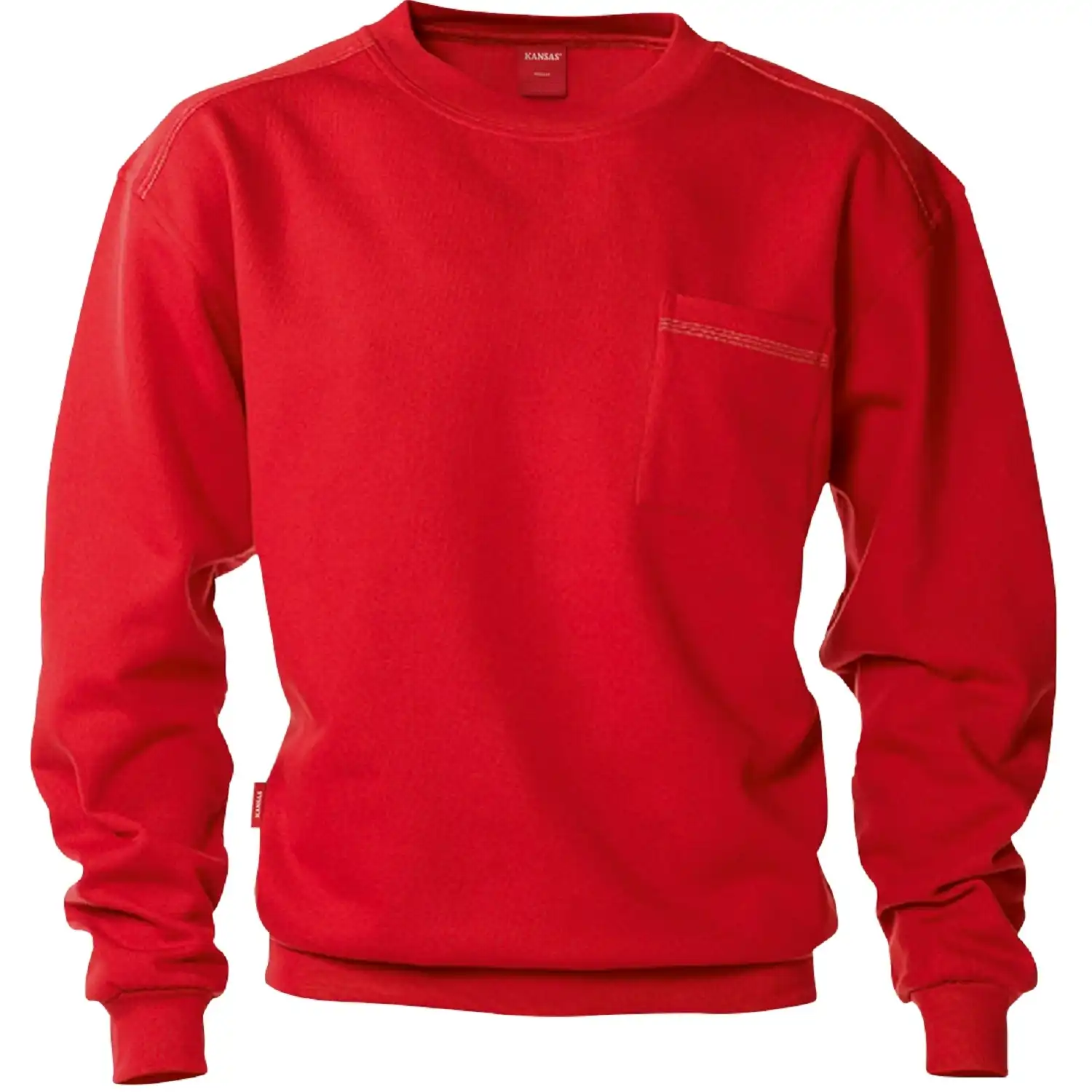 Sweatshirt "7394 SM" in XS, Rot - Thumbnail 1
