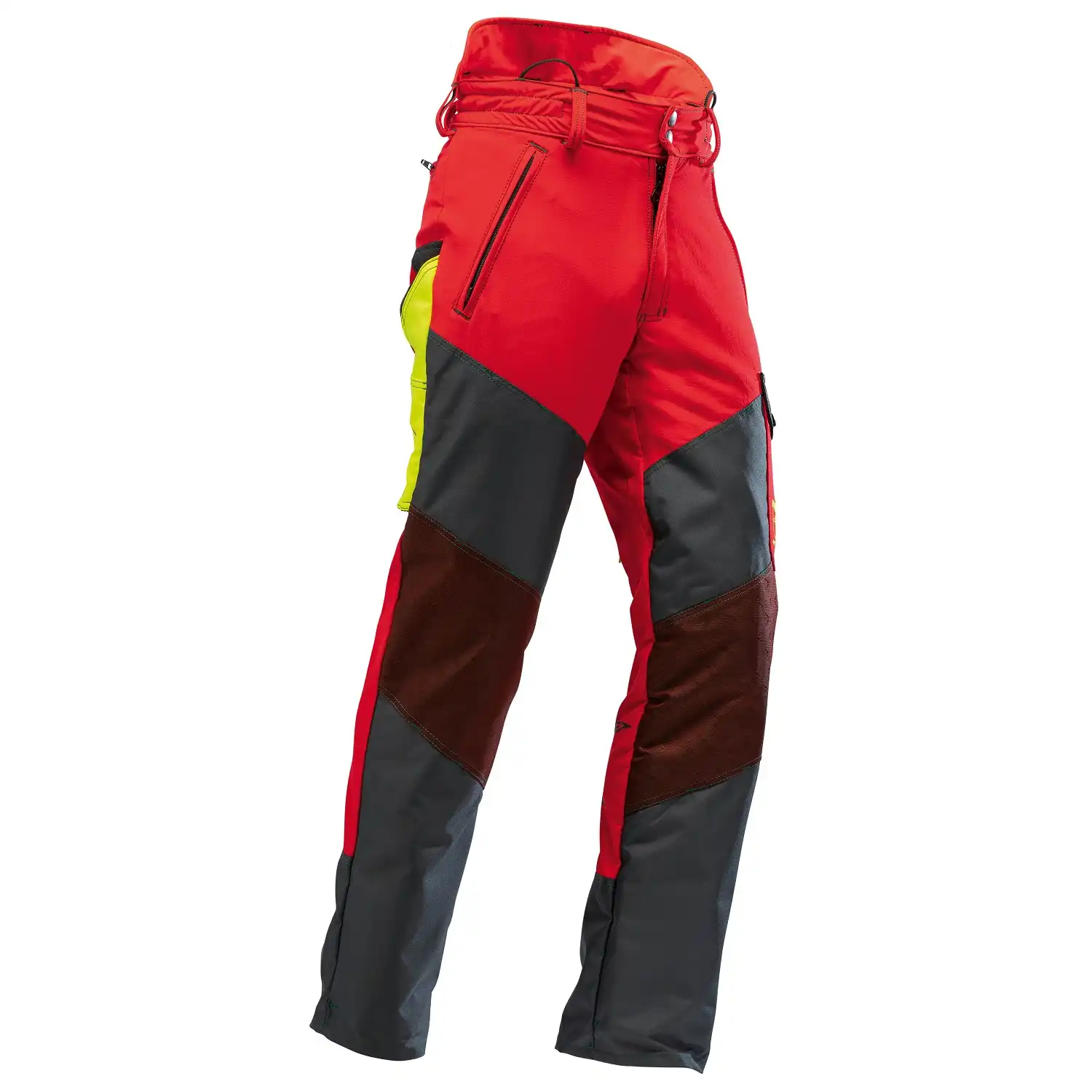 Forst- und Schnittschutzhose "Gladiator® Keprotec" Kl. 1 rot in XXL - lang - Thumbnail 1