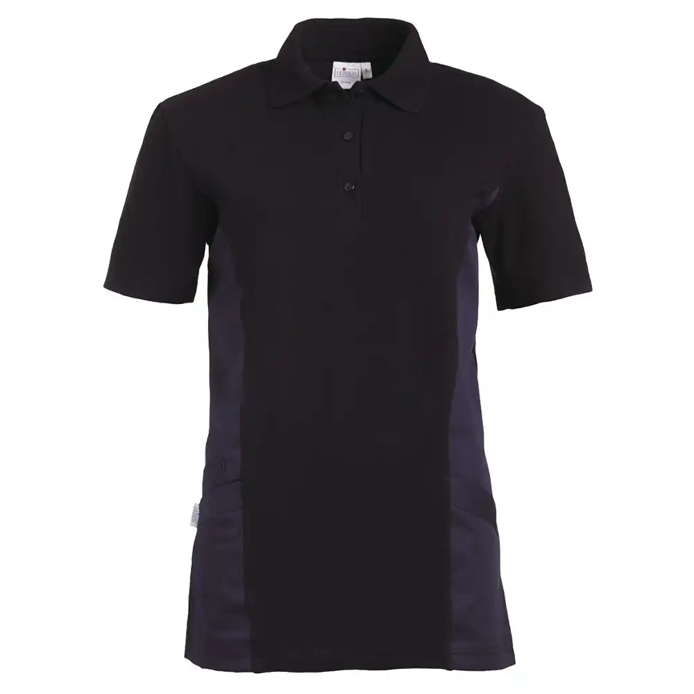 Damen-Poloshirt Halbarm "08/2546" in marine, L - Bild 1