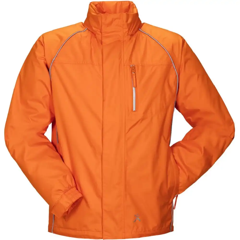 Regenjacke "MONSUN" Outdoor in Orange, L - Thumbnail 1