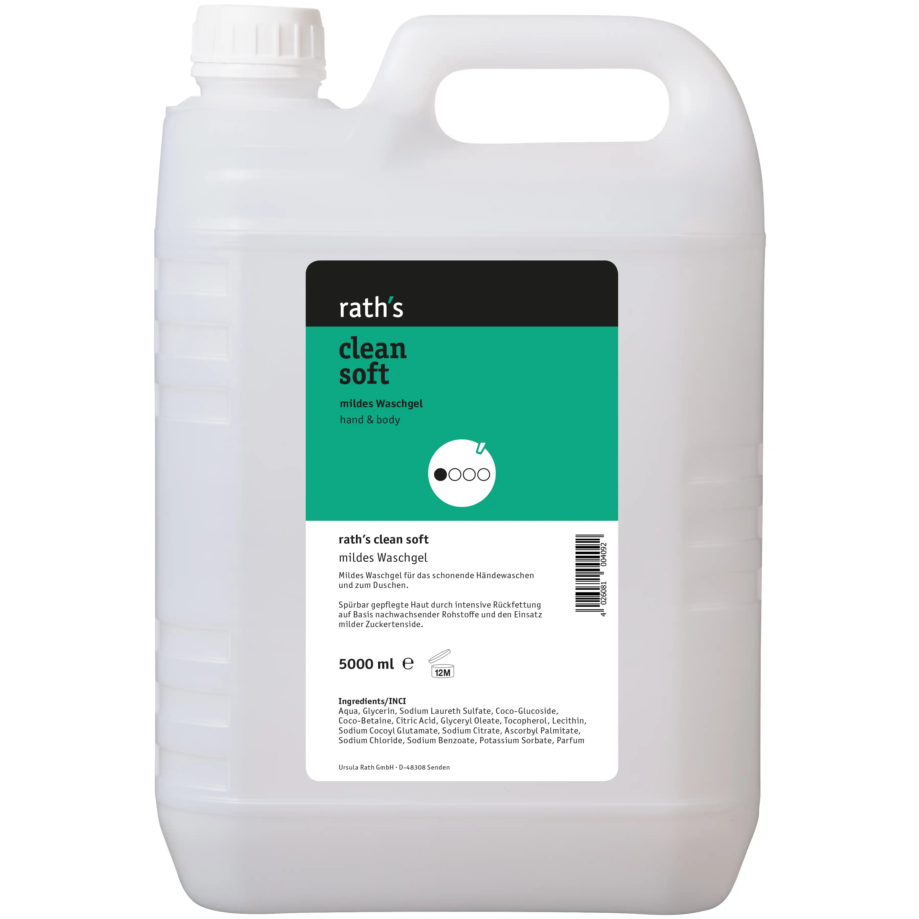 Hautreiniger "clean soft" | 5L-Kanister - Bild 1
