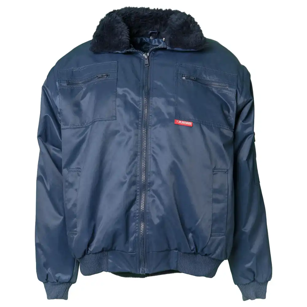 Winter-Comfort Jacke "GLETSCHER" Outdoor in marine, L - Thumbnail 1