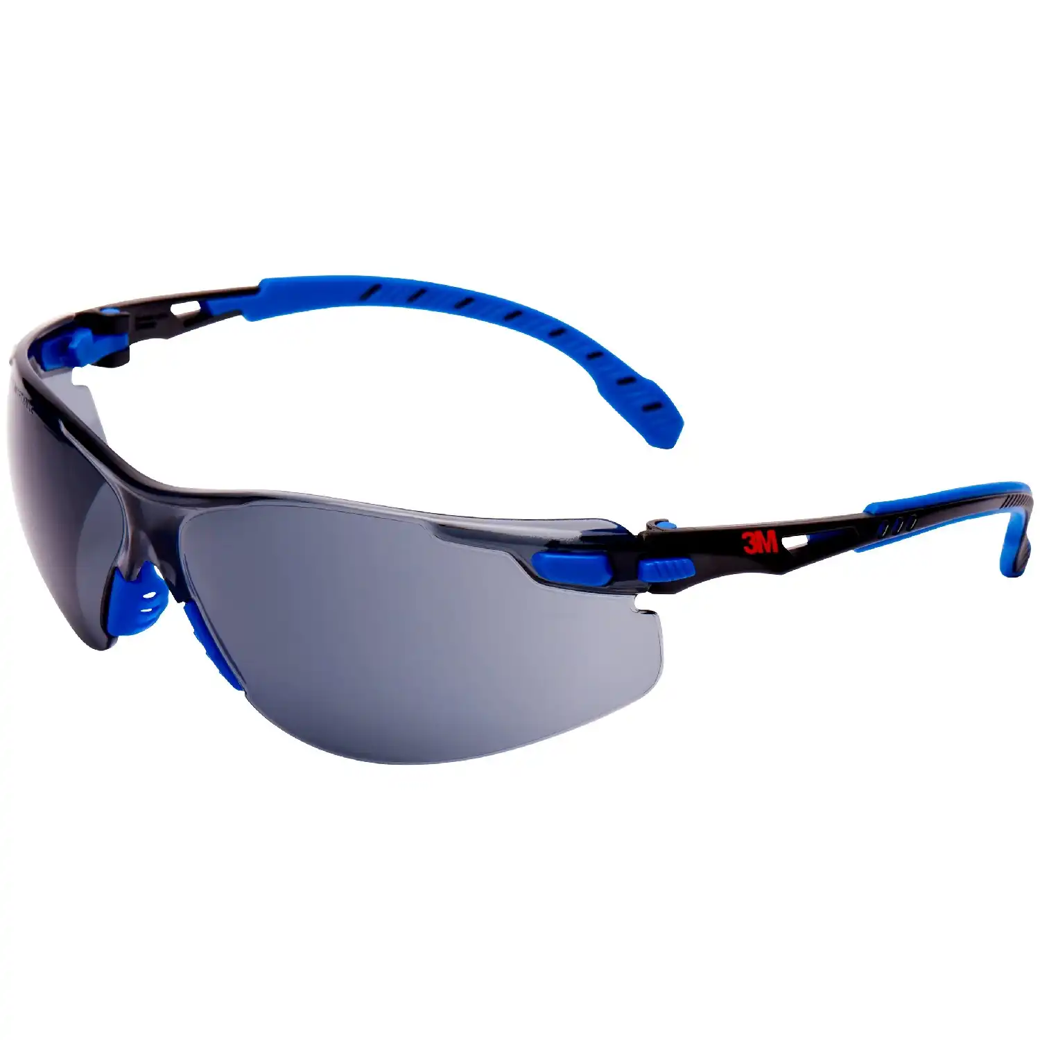 Schutzbrille Solus™ 1000, grau, K&N, UV, SGAF, Farbe Blau/Schwarz - Bild 1