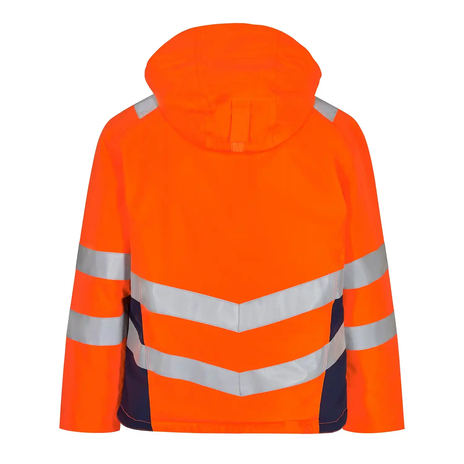 Damen Warnschutz Winterjacke "1943-930" Safety in orange/marine, L - Thumbnail 2