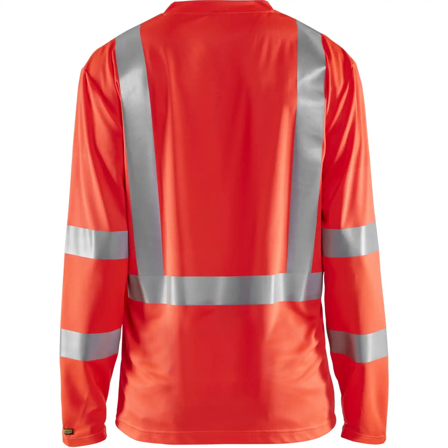 Warnschutz Langarm-Shirt "3383" UV-Schutz in hellrot, 3XL - Thumbnail 2