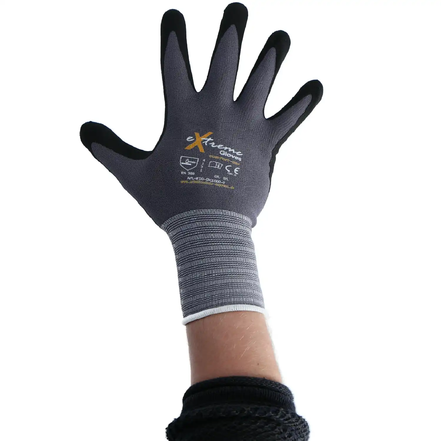 Nylon-Montagehandschuhe "comfort-one" in 7 (S) - Thumbnail 4