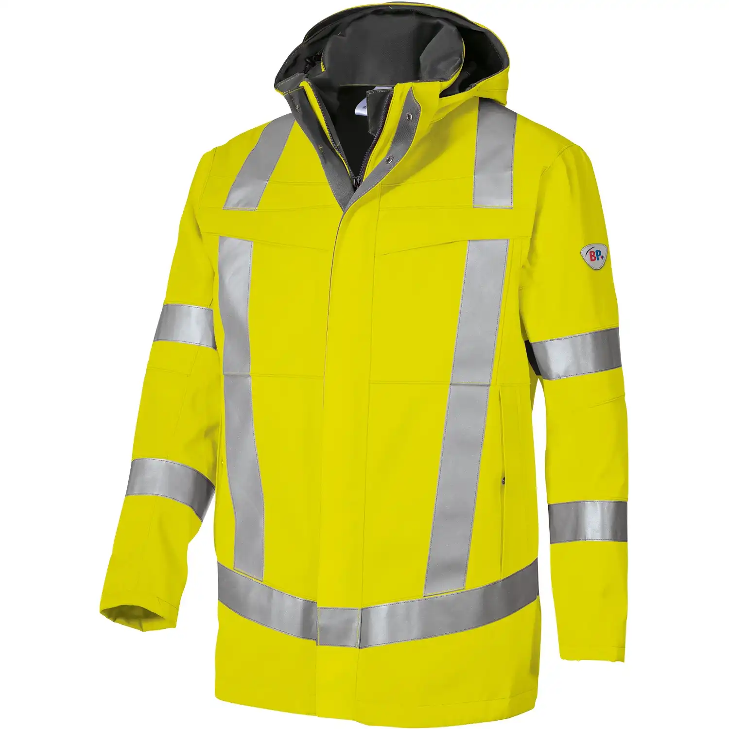 Multinorm Regenjacke "2230-881" Hi-Vis Protect in warngelb, XS - Thumbnail 1