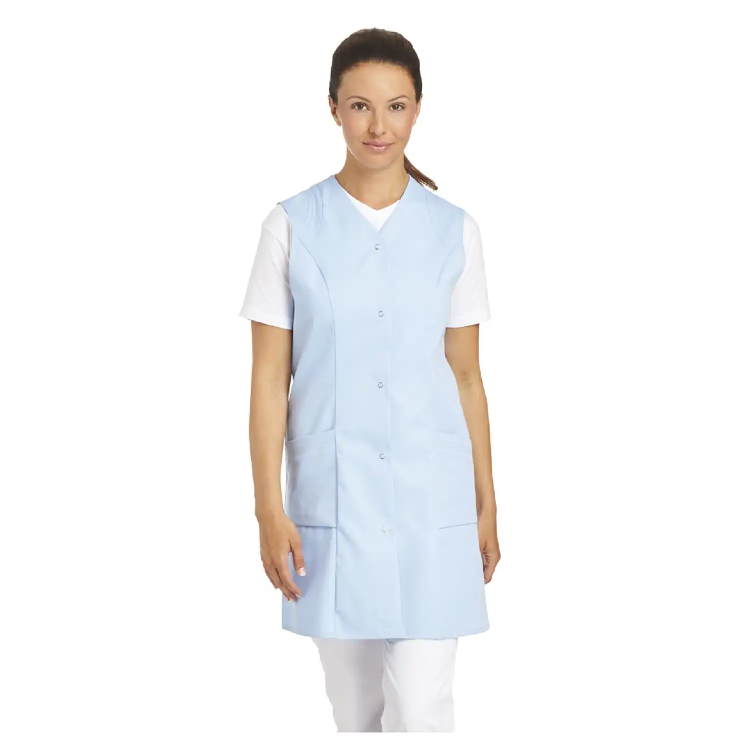 7/8 Kasack Ärmellos "09/390" in hellblau, 50 - Thumbnail 1