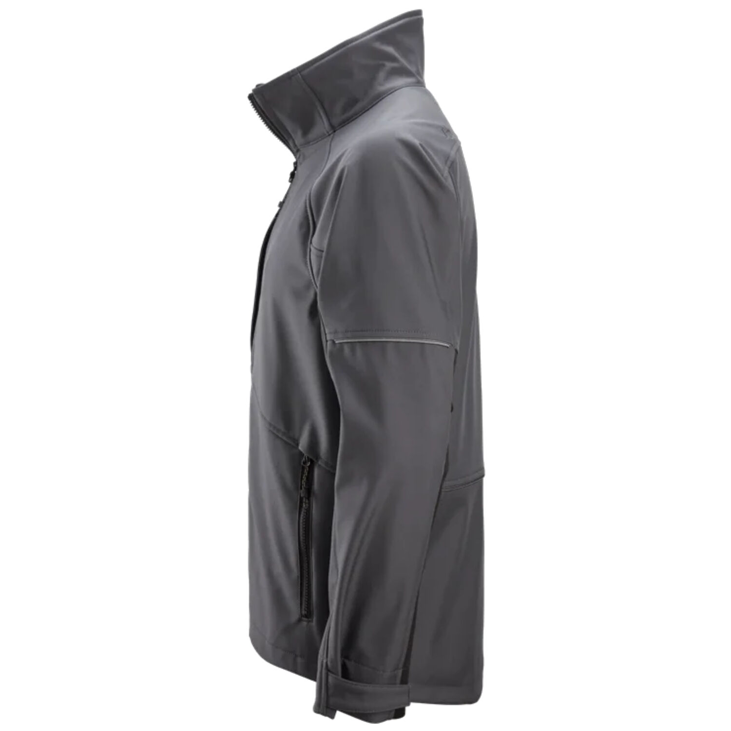 Shoftshelljacke "1258" in stahlgrau/schwarz, XS - Thumbnail 3