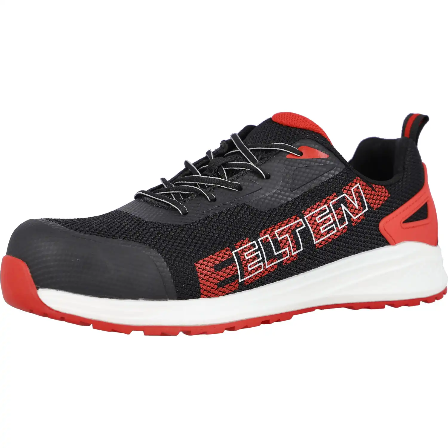 Sicherheitshalbschuhe S1P "BATIS BLACK RED LOW" ESD TRANSFOAMERS in 43 - Thumbnail 1