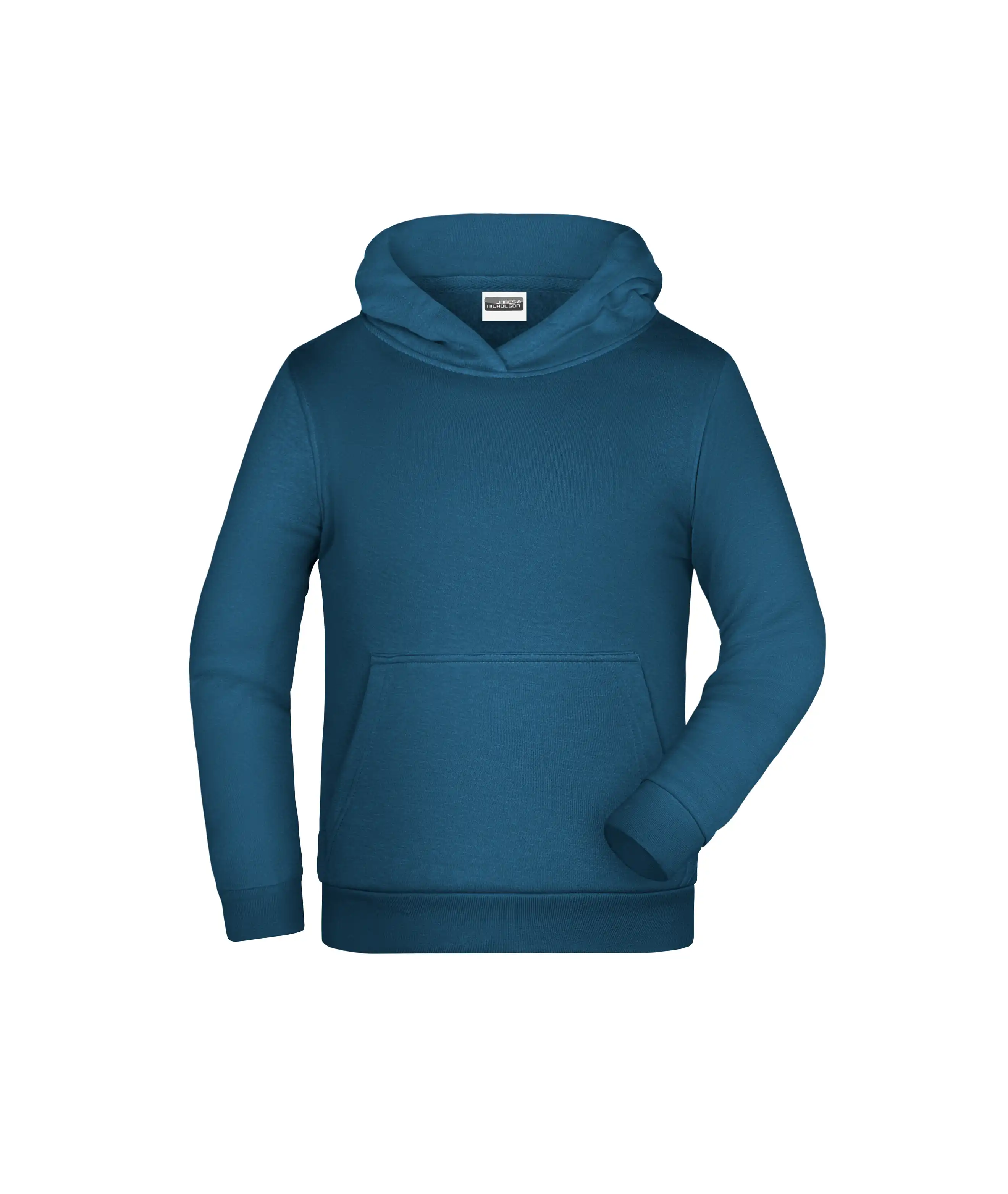 Kinder Basic Hoody Children "JN796K" in petrol, S - Bild 1