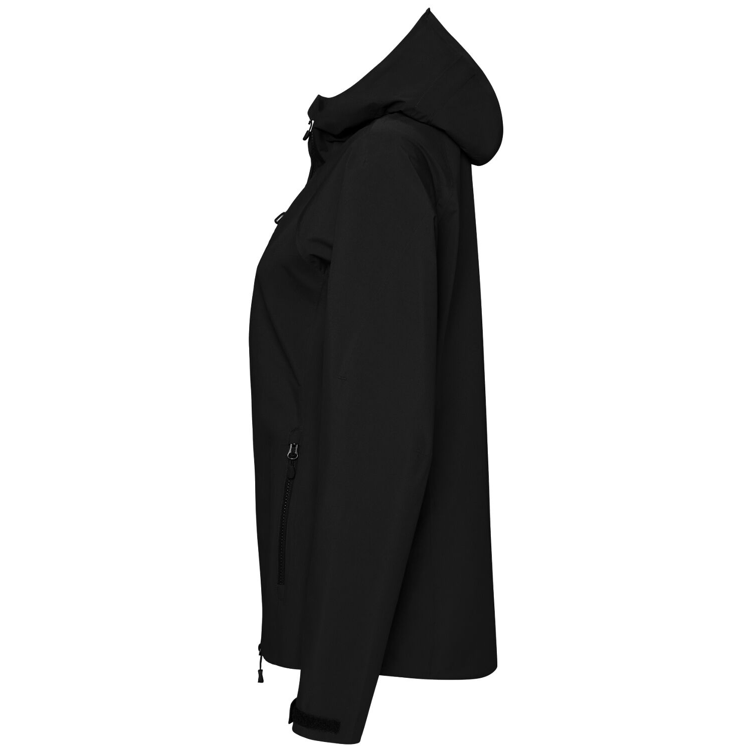 Damen Softshelljacke Active ECO "284" in schwarz, L - Thumbnail 3