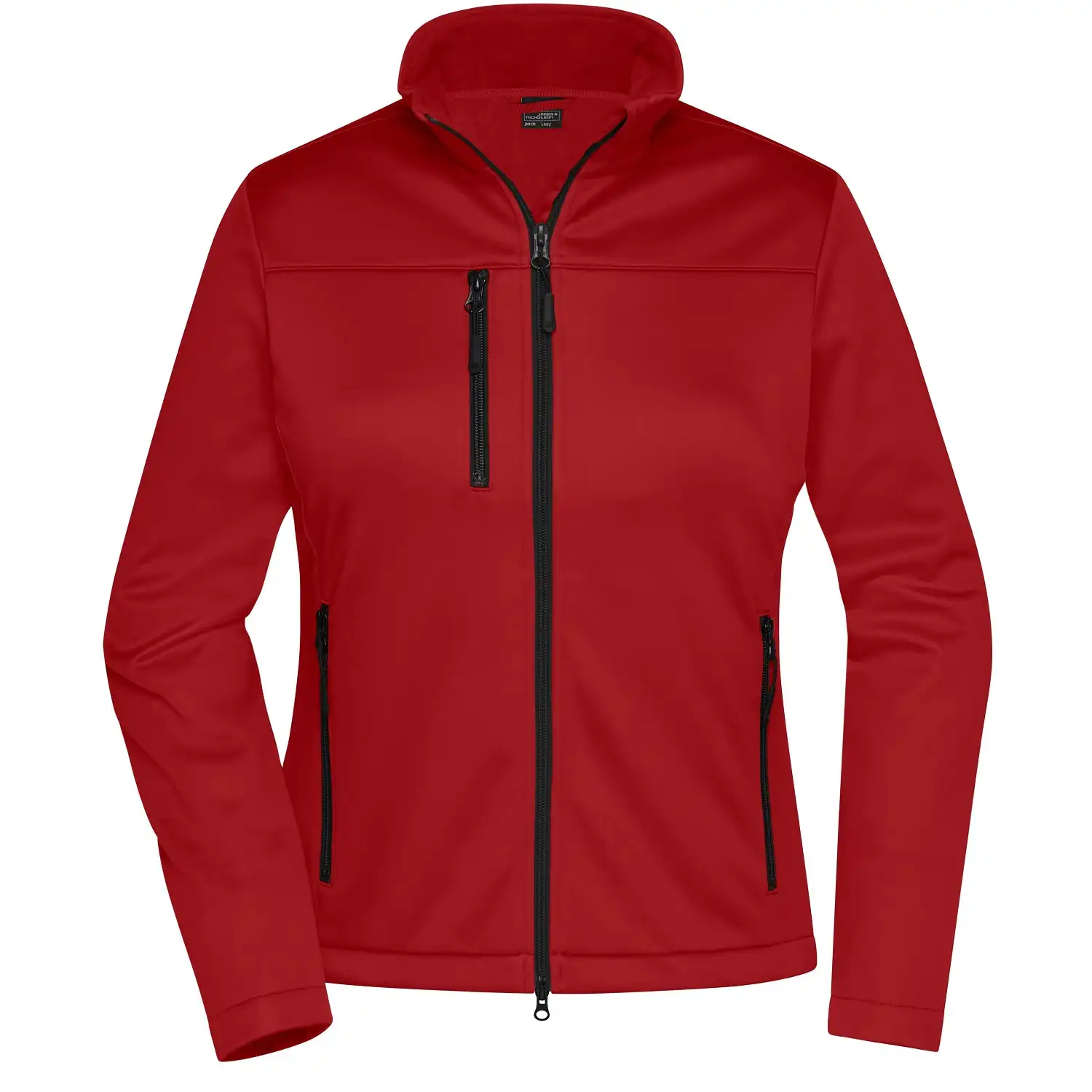 Damen Softshelljacke "JN1171" in red, L - Thumbnail 1