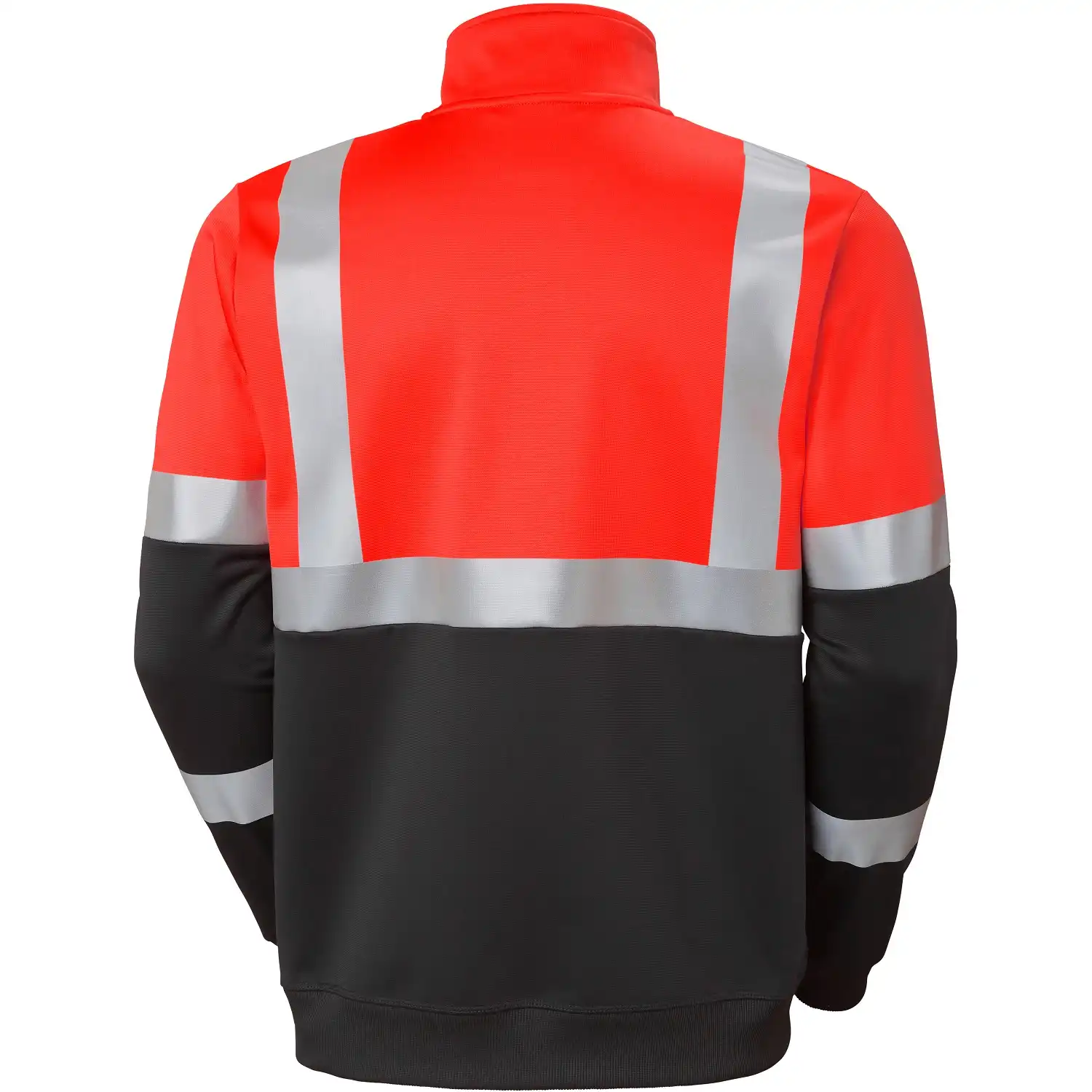 Warnschutz Sweatjacke ADDVIS UV-Sch. in rot/schwarz, XS - Thumbnail 2