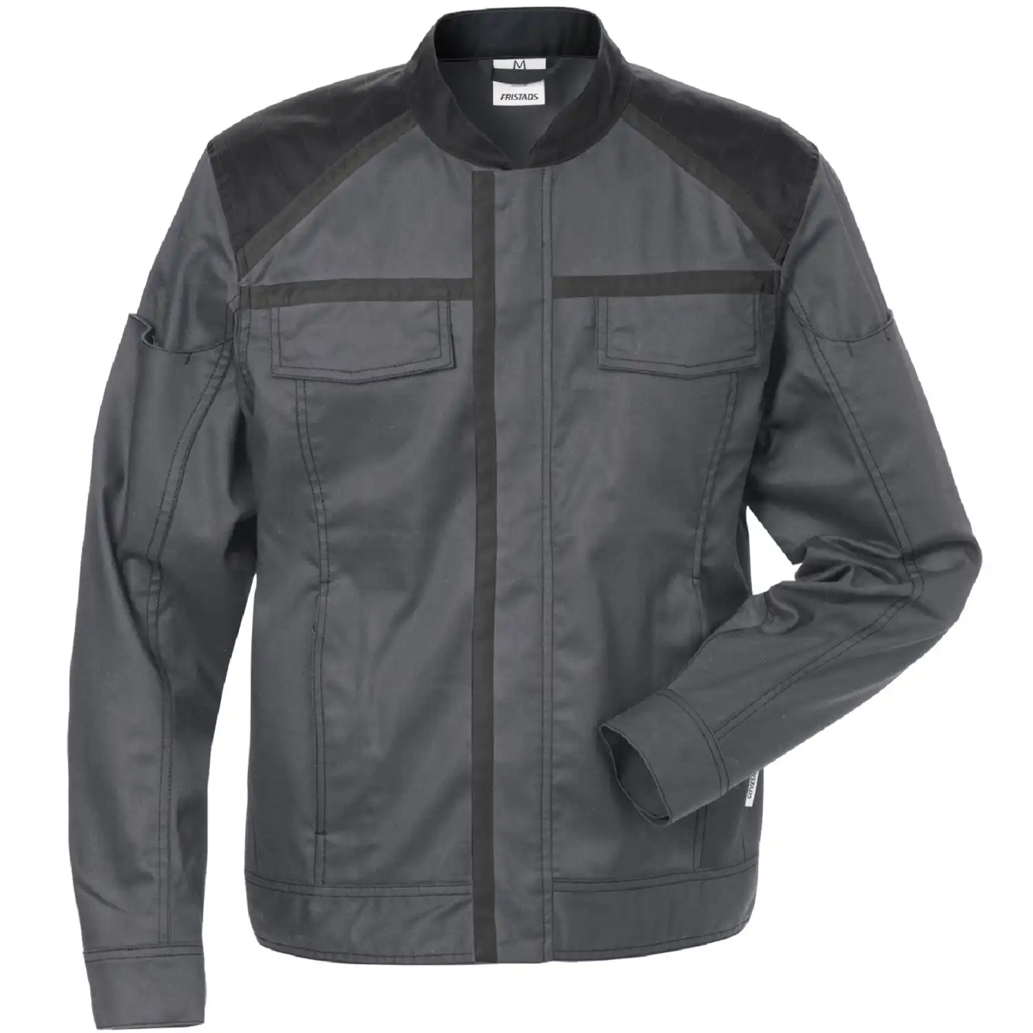 Damen Bundjacke "4556 STFP" Fusion Skarup in grau/schwarz, XS - Thumbnail 1