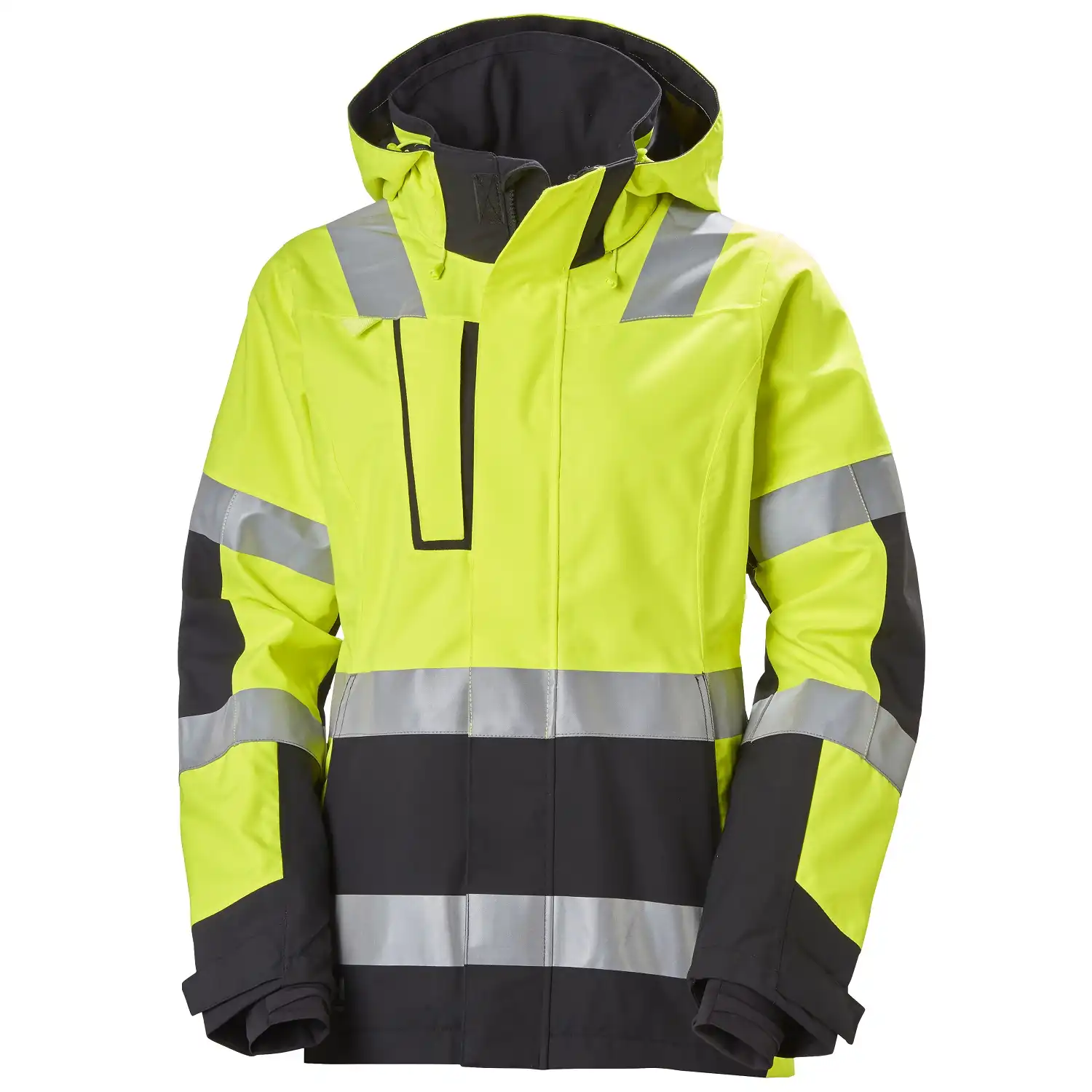 Damen Warnschutz Winterjacke "LUNA" gelb/schwarz in M - Thumbnail 1