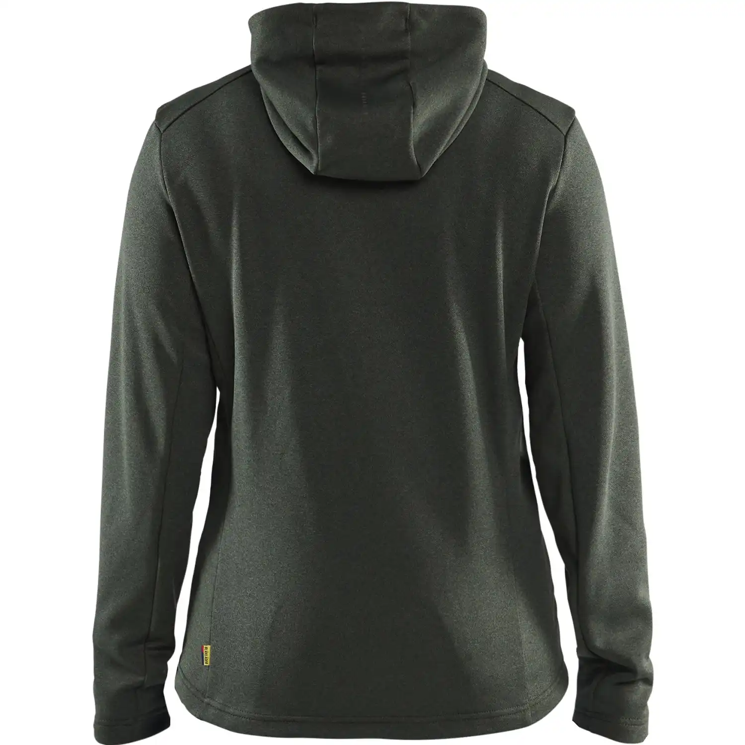 Damen Fleecejacke "3542" in herbstgrün/schwarz, XS - Thumbnail 2