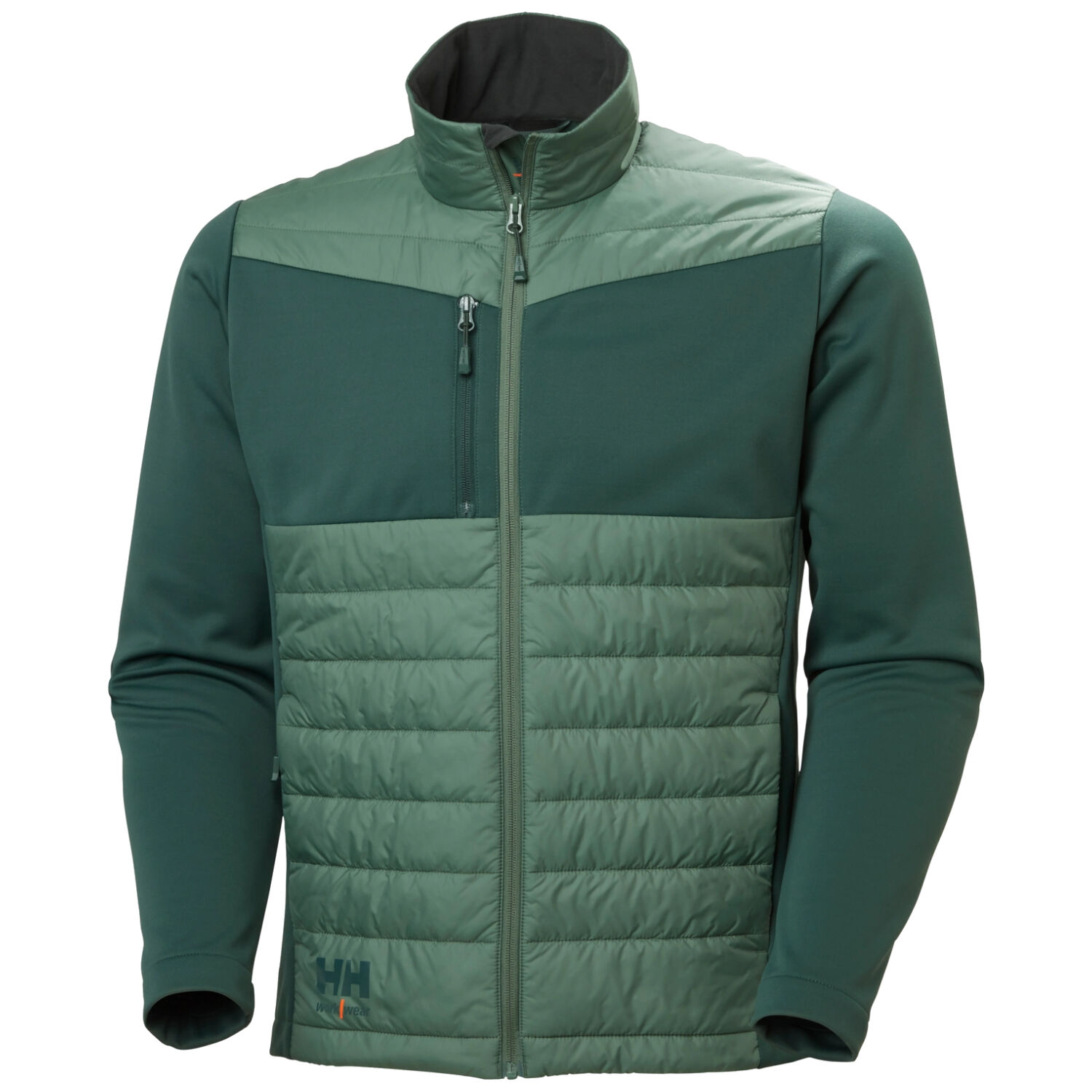 Hybridjacke "OXFORD" in dunkelgrün, XXL - Thumbnail 1