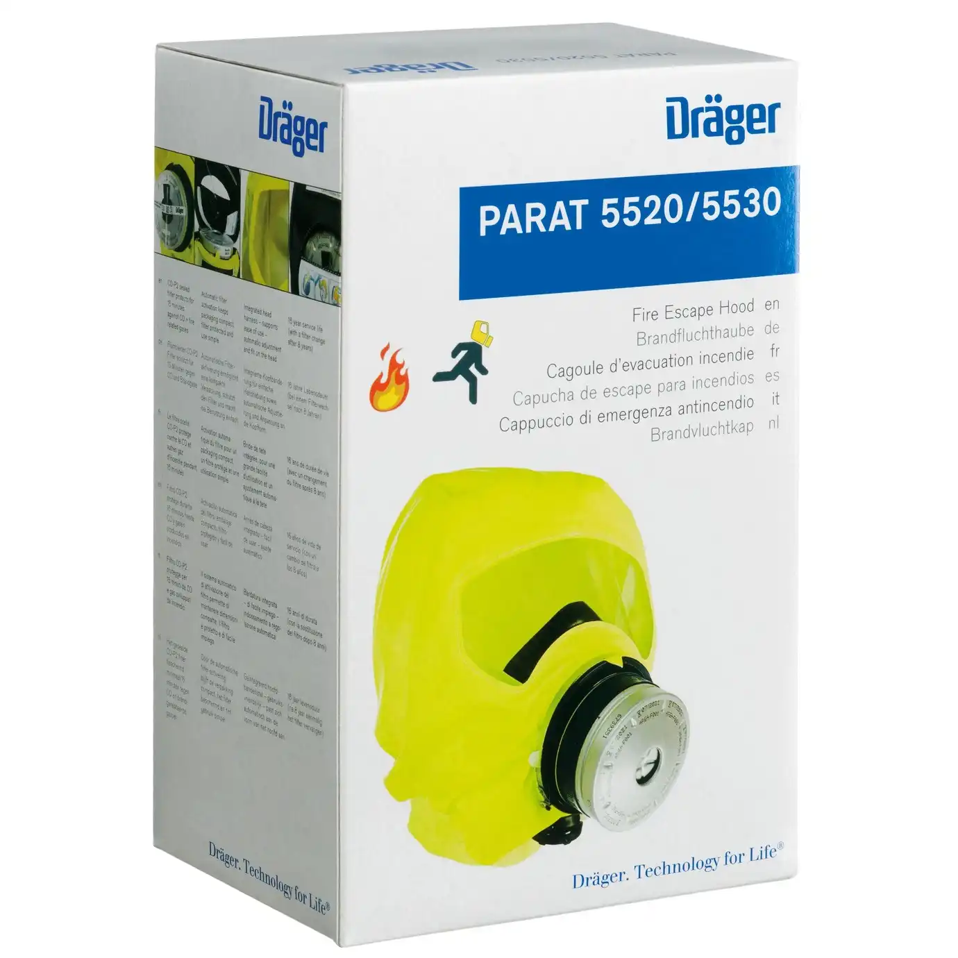 Fluchthaube PARAT 5520 CO P2 Soft Pack - Thumbnail 2