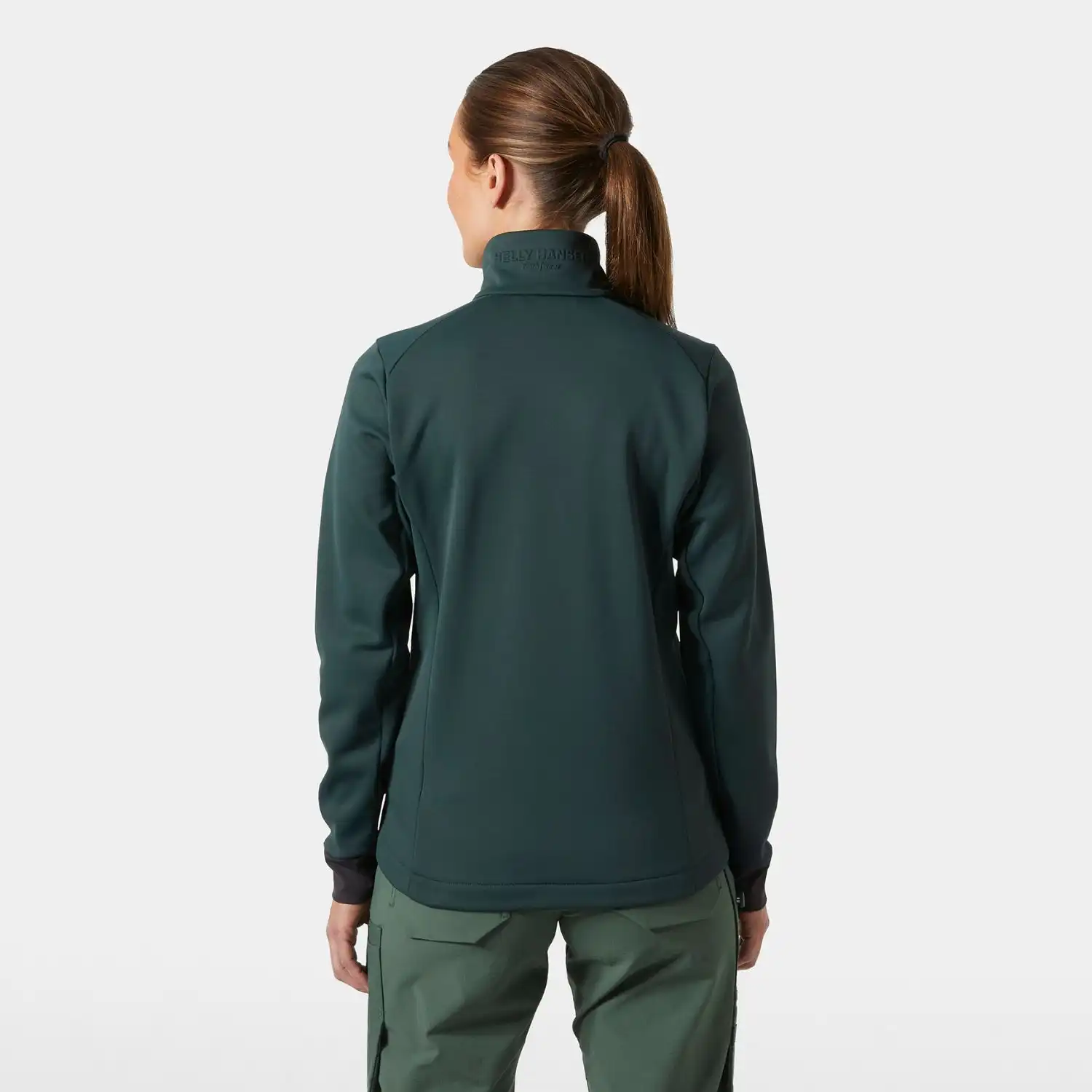 Damen Funktionsjacke "W TECH MIDLAYER" in fichtengrün, XS - Thumbnail 4