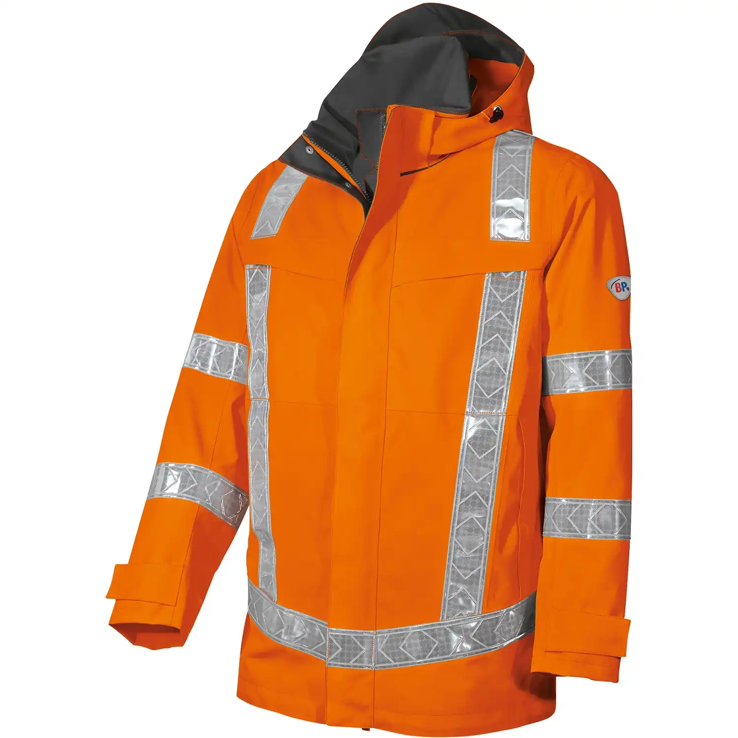 Warnschutz Regenjacke "2120-880" Hi-Vis Comfort in warnorange, S - Thumbnail 1