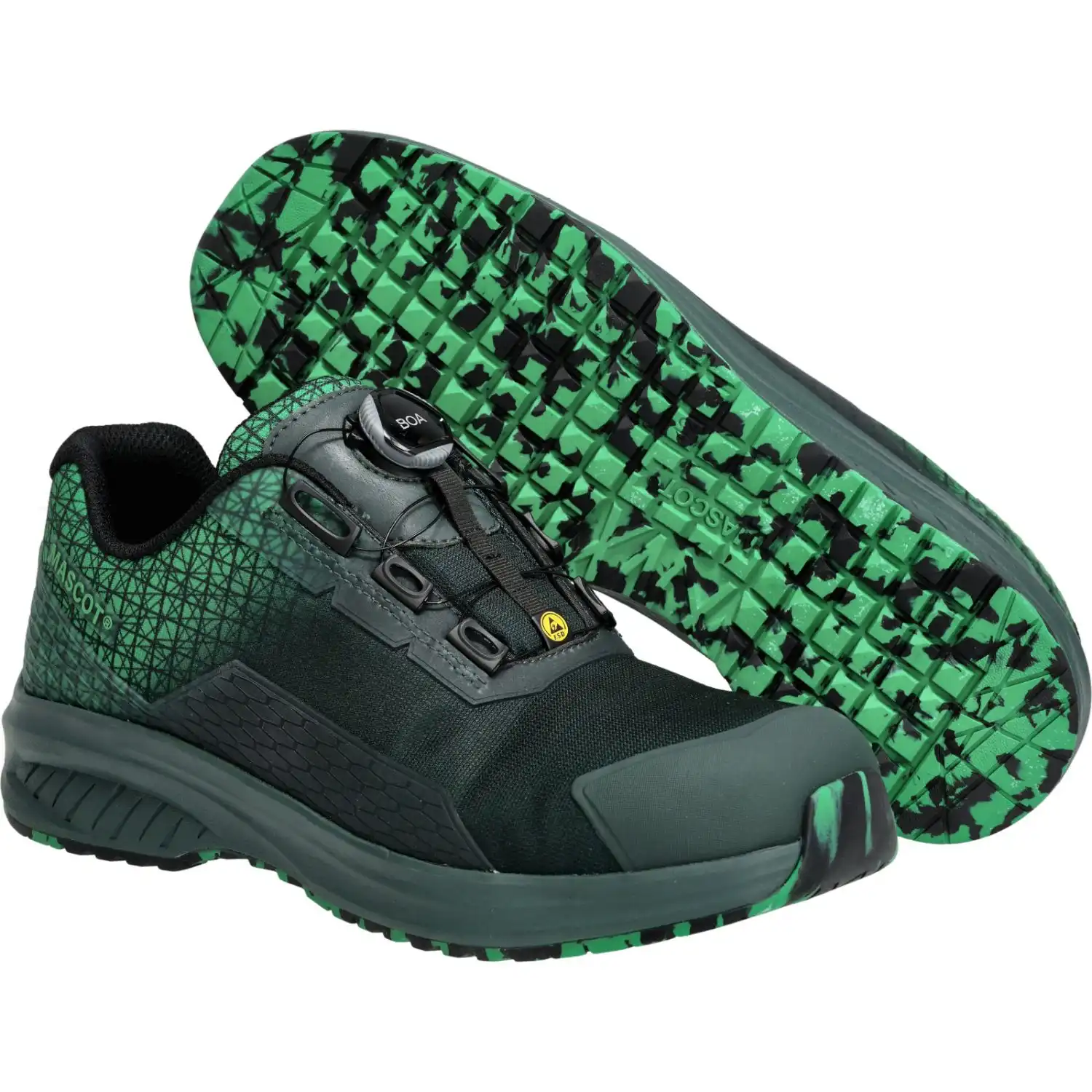 Sicherheitshalbschuhe S3S "ACCELERATE BOA® Fit System" grün/grasgrün in 46 - Thumbnail 5