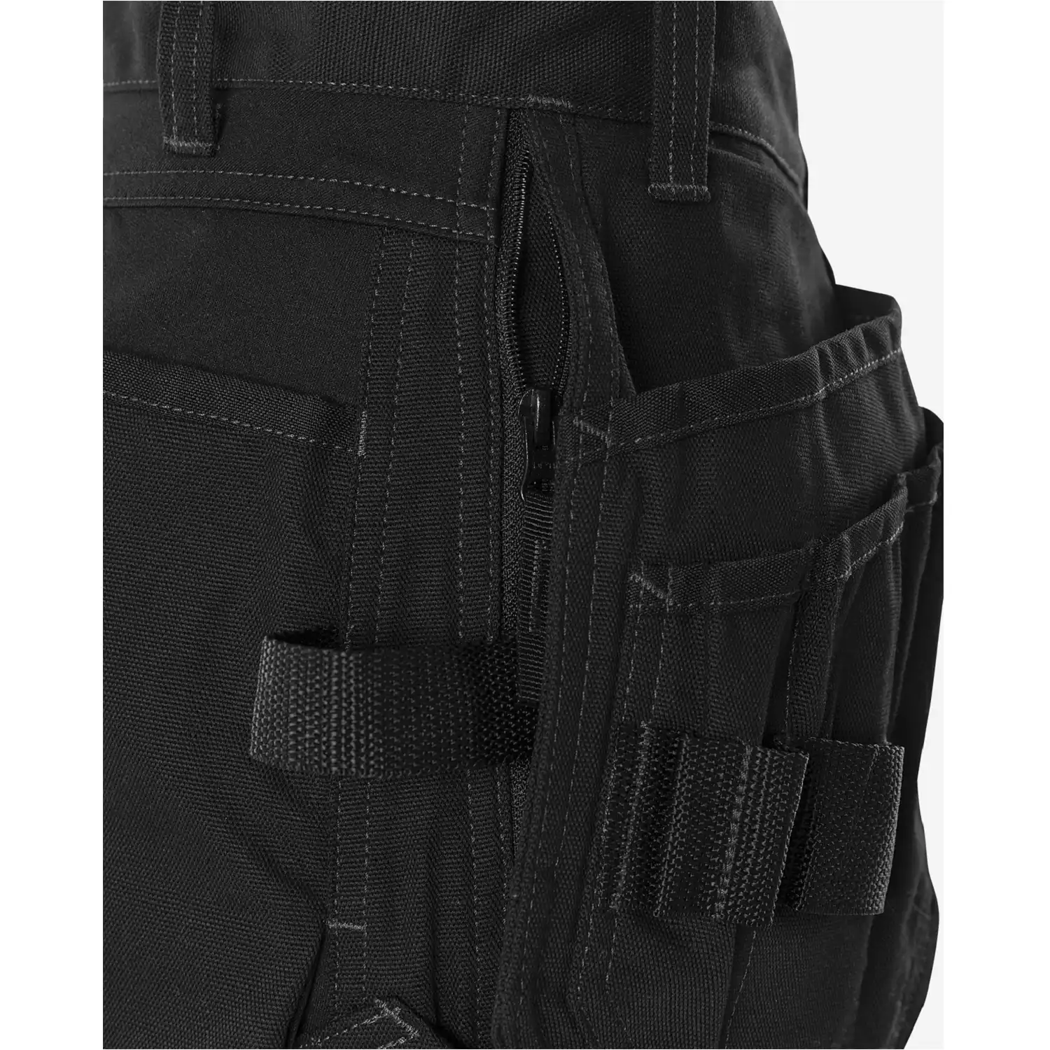 Stretch Handwerker Piratenhose "2531 GCYD" Alnaryd schwarz in C58 - Thumbnail 3