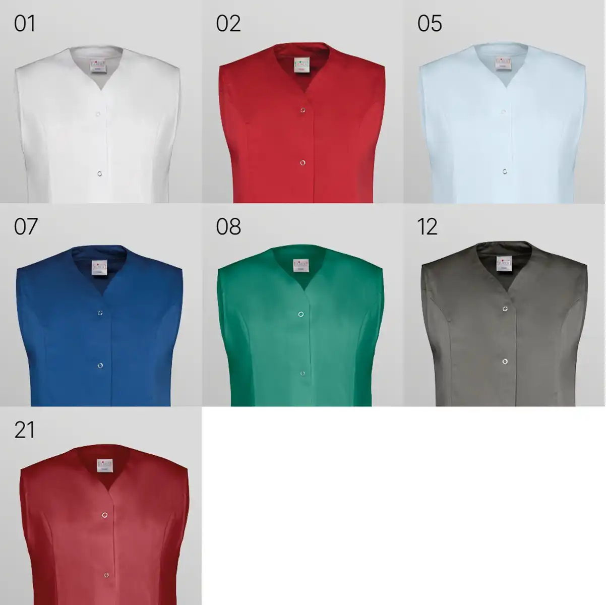 7/8 Kasack Ärmellos "09/390" in hellblau, 50 - Thumbnail 3