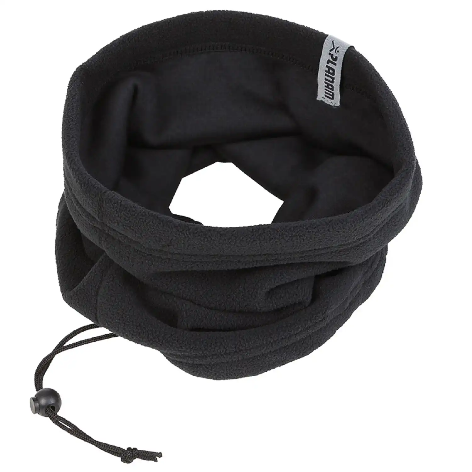 Fleece-Schlauchschal in schwarz - Bild 1