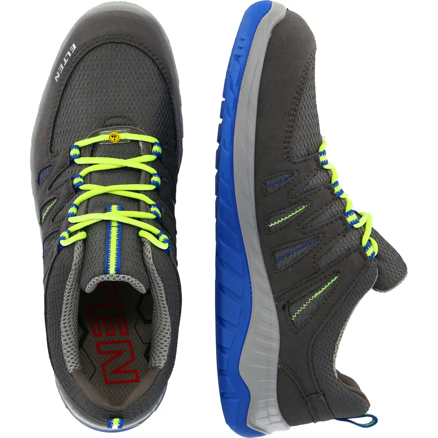 Sicherheitshalbschuhe S1P "MADDOX" grey WELLMAXX in 42 - Thumbnail 2