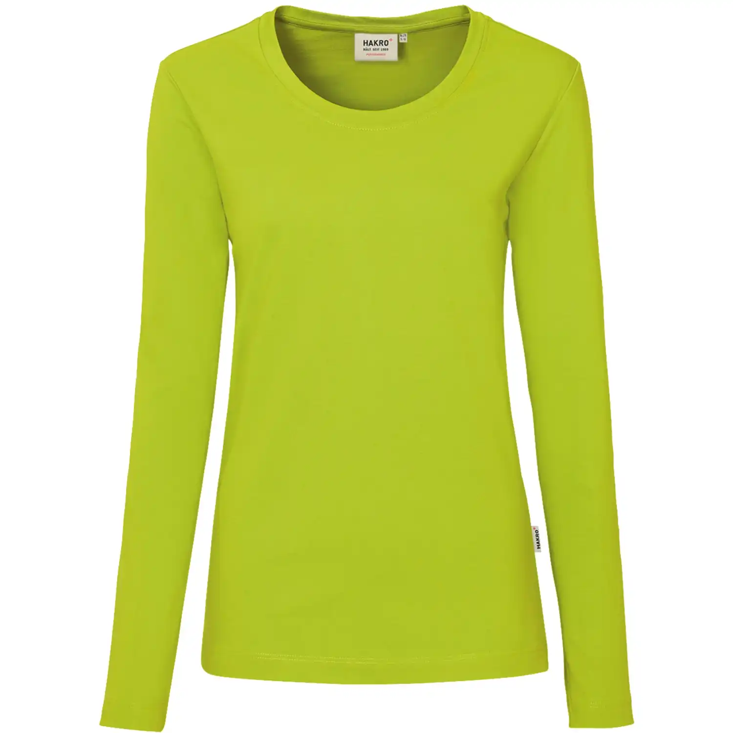 Damen Longsleeve-Shirt "Performance" 179 in kiwi, L - Bild 1