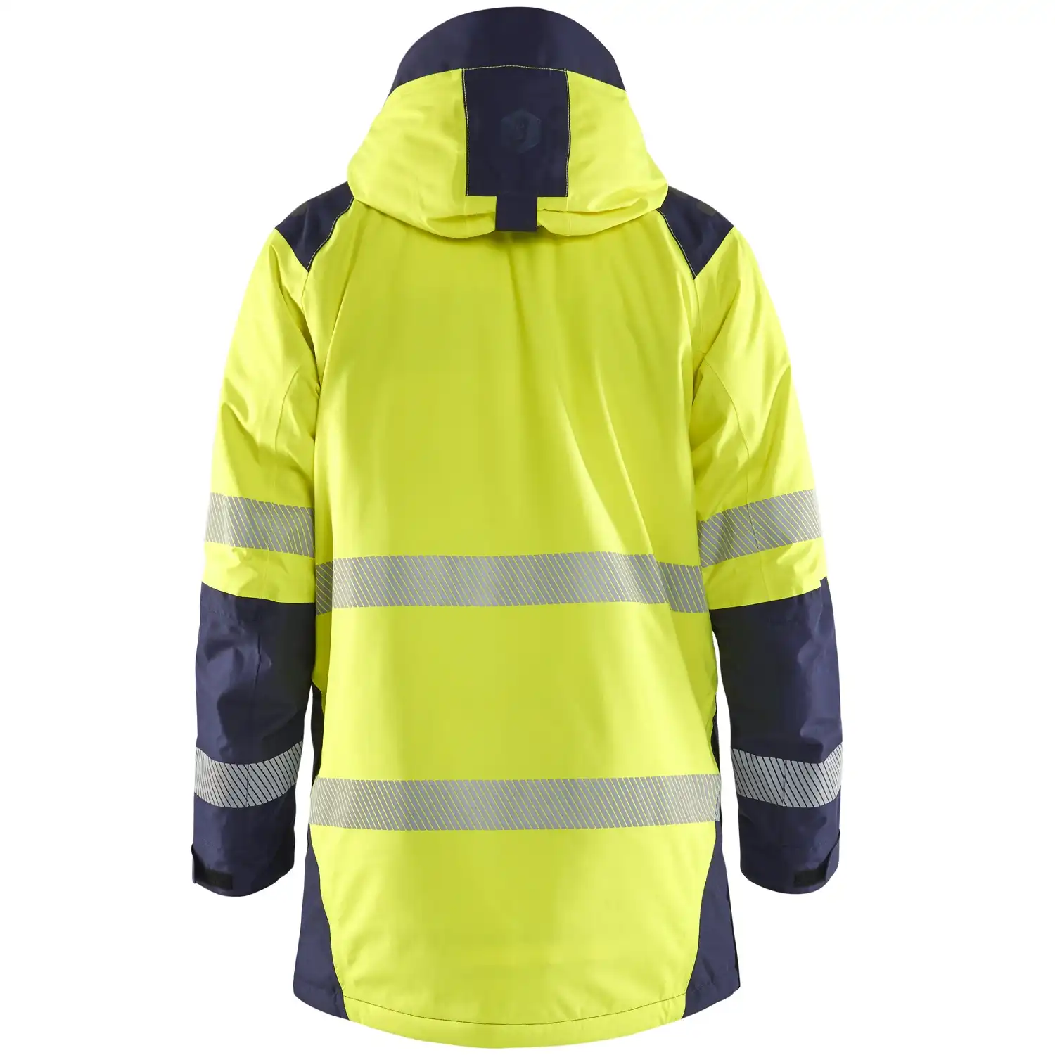 Warnschutz Winterparka Kl. 3 "4457" in gelb/marine, 3XL - Thumbnail 2