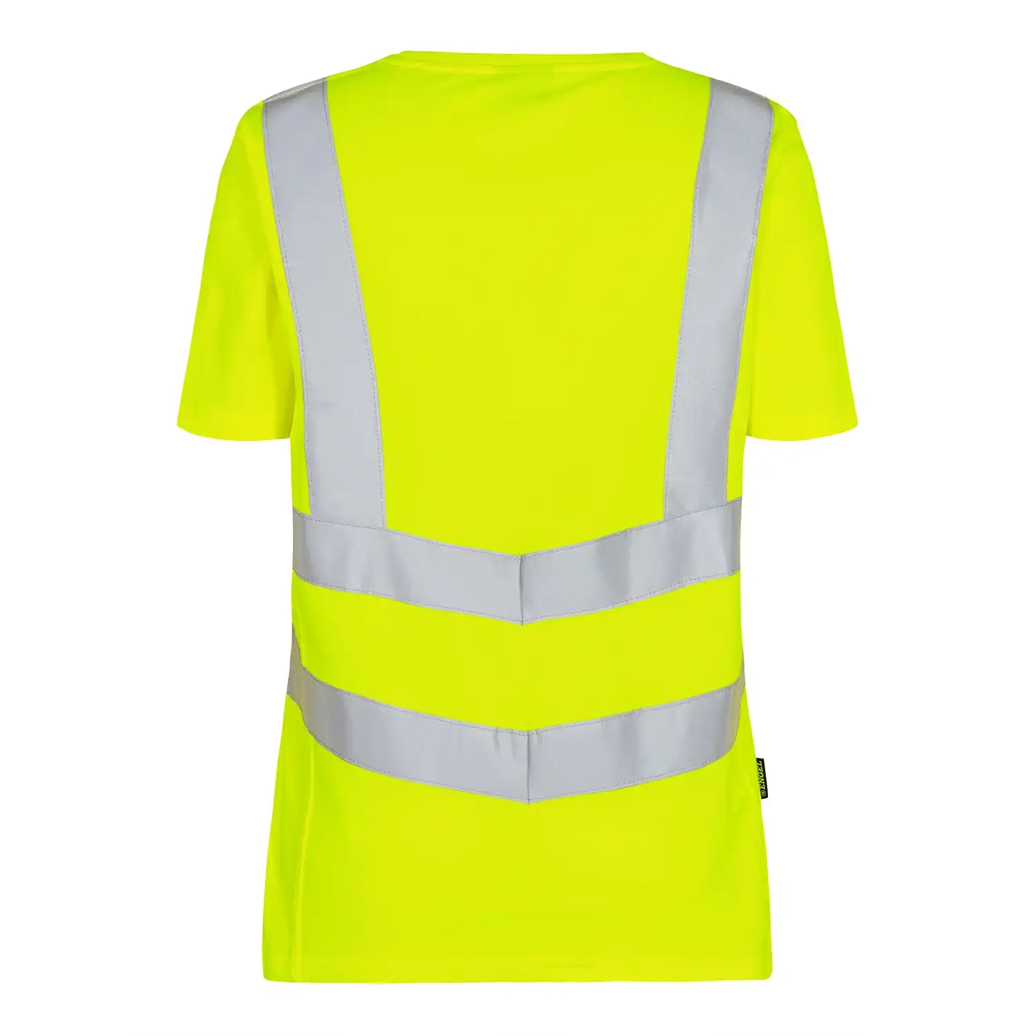 Damen Warnschutz T-Shirt "9542-182" Safety Kl. 2 in gelb, L - Thumbnail 2
