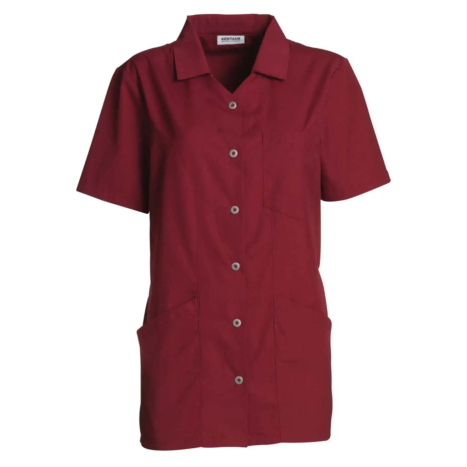 Damen Kasack "15147" in bordeaux, L - Bild 1