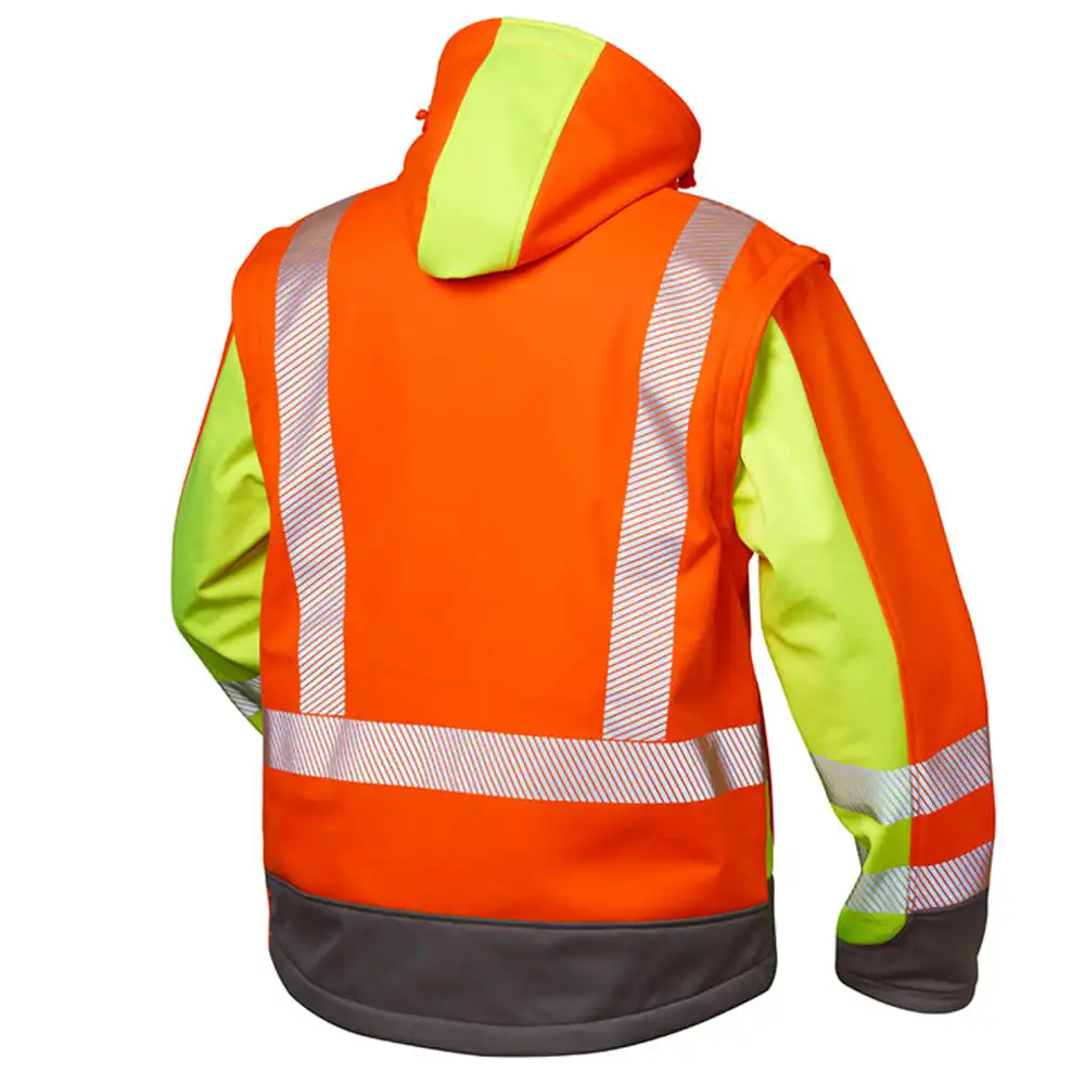 3in1 Warnschutz-Softshelljacke "ATANAS"  in XL - Thumbnail 2
