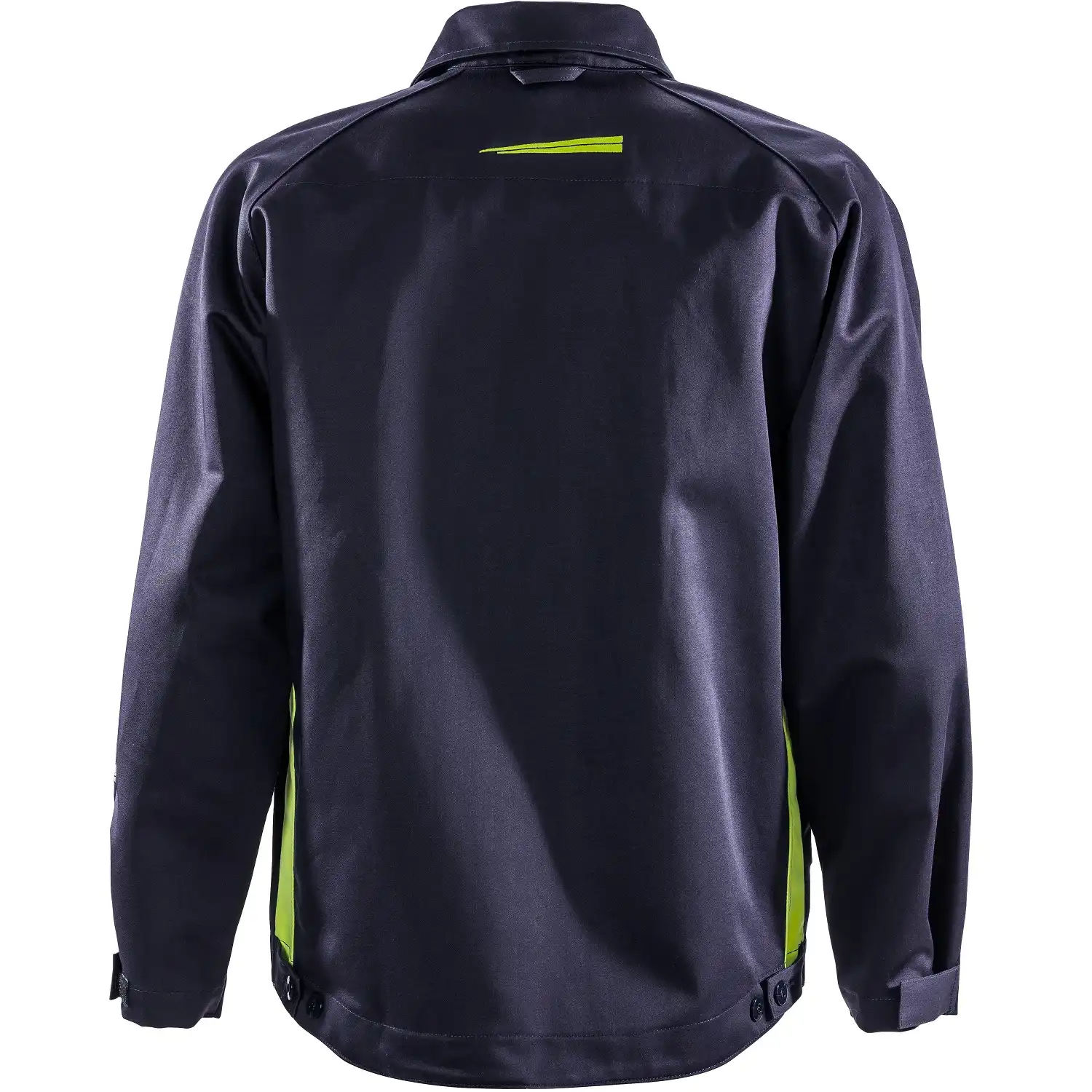 Schweißer Bundjacke "4031 FLAM" Flame marine/gelb in XL - Thumbnail 2