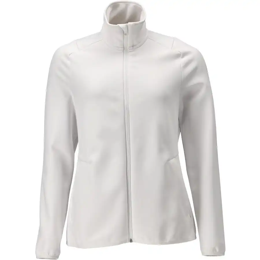 Damen Fleece-Zip-Sweatshirt "22553-608" in M, Weiß - Thumbnail 1